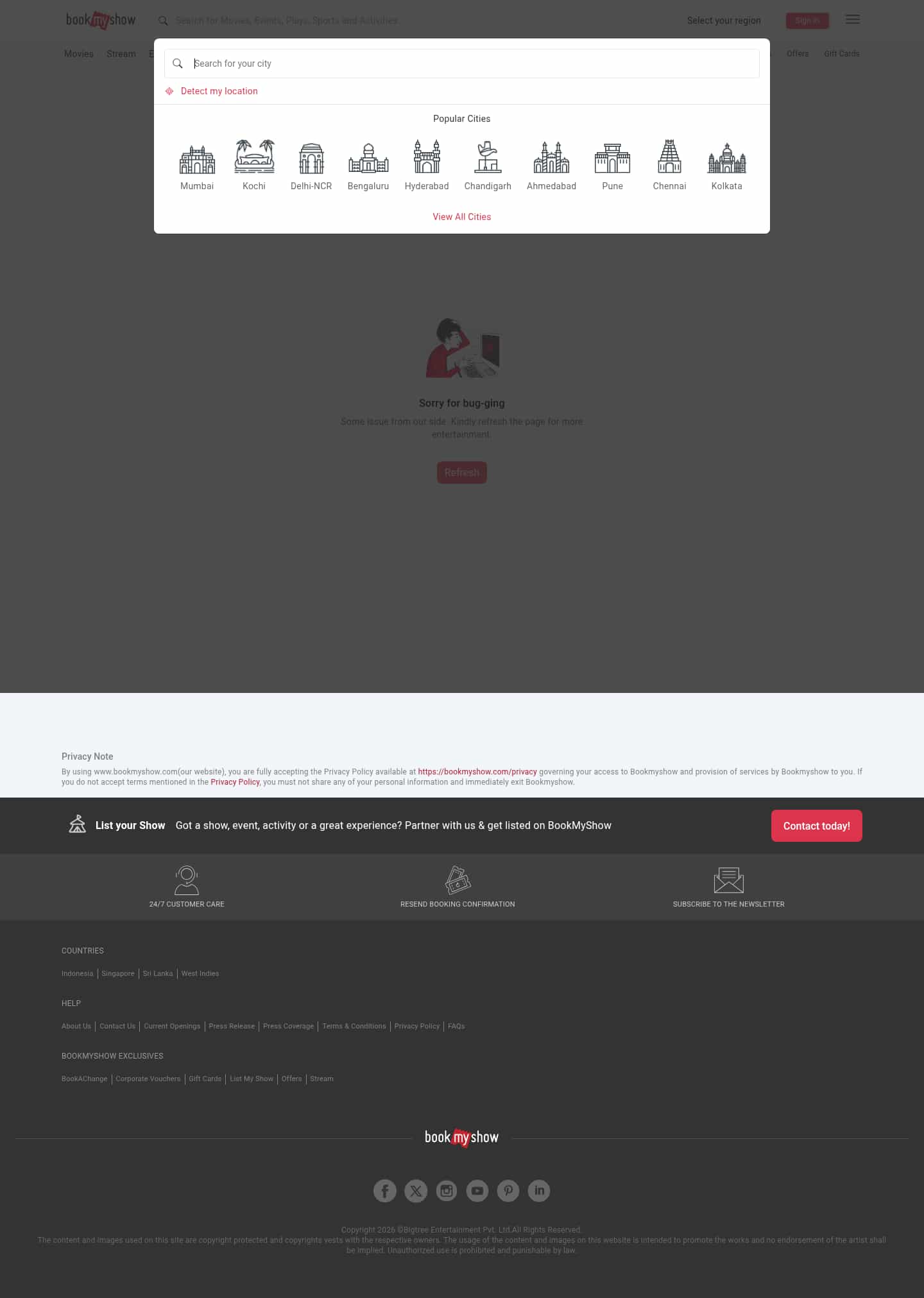 Latest website image capture