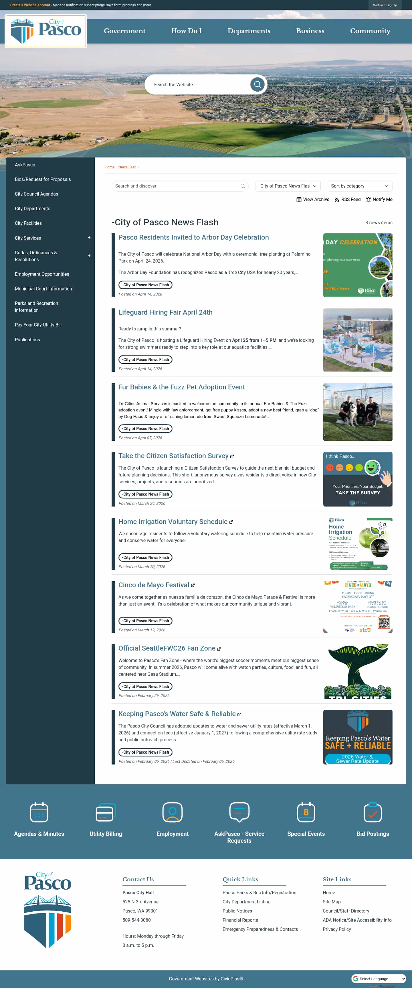 Latest website image capture