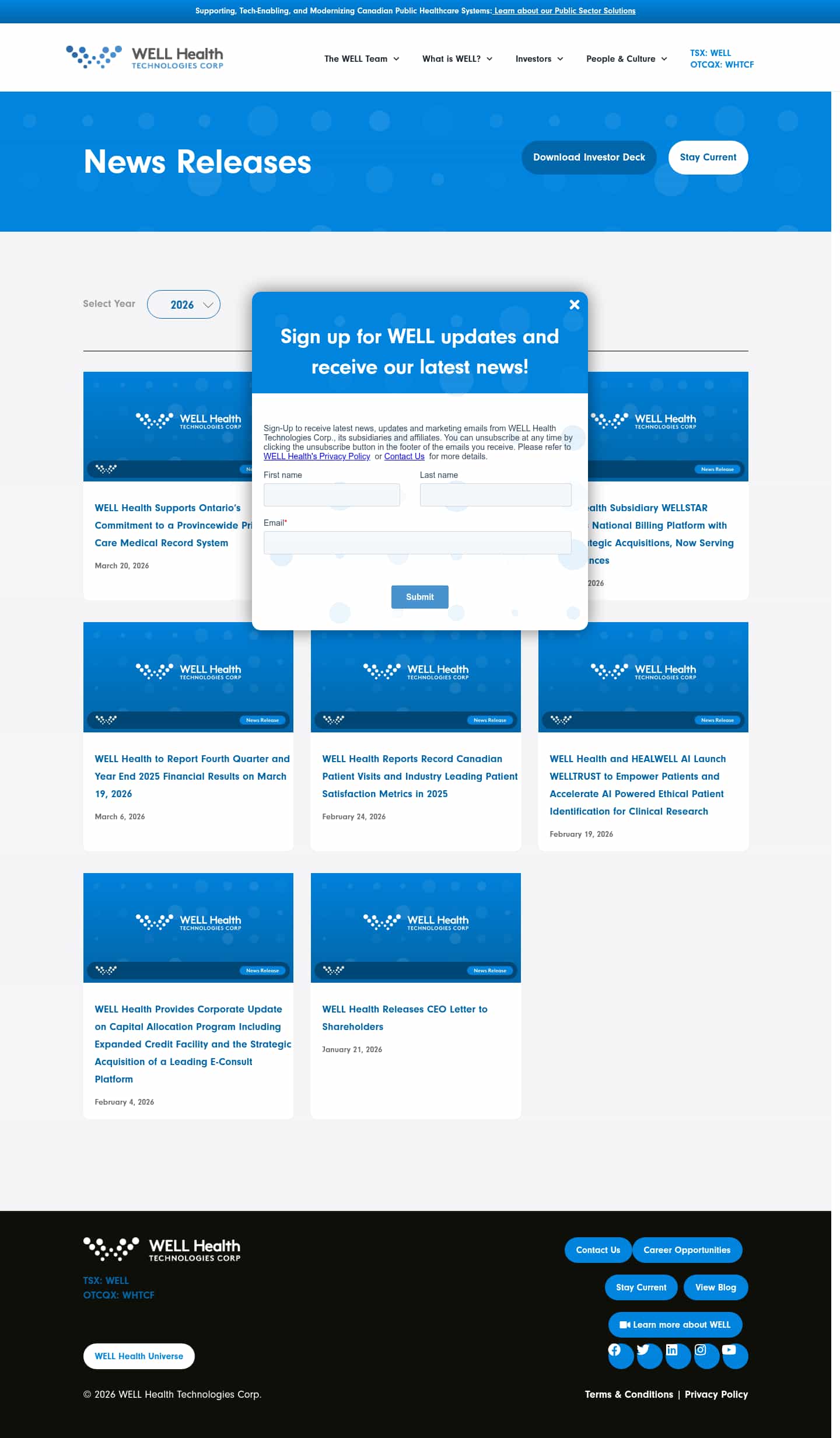 Latest website image capture