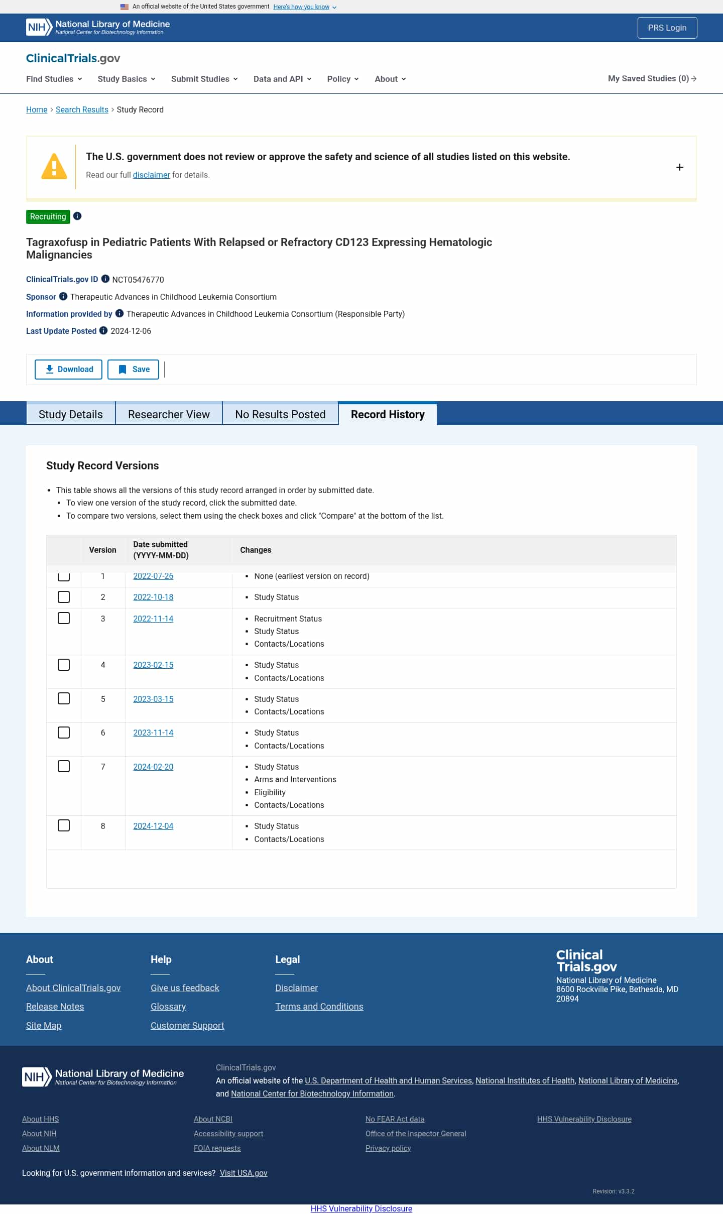 Latest website image capture