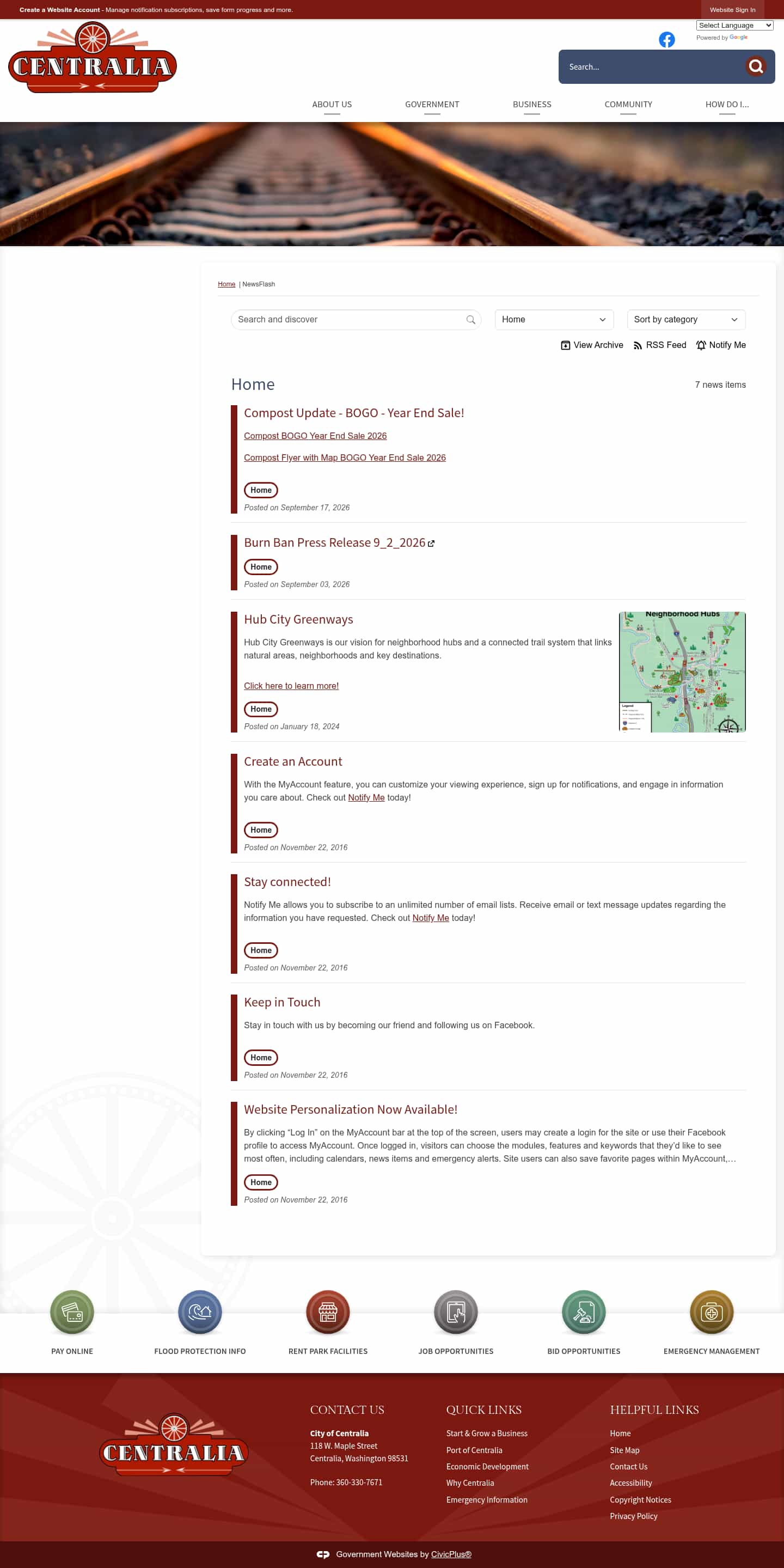 Latest website image capture