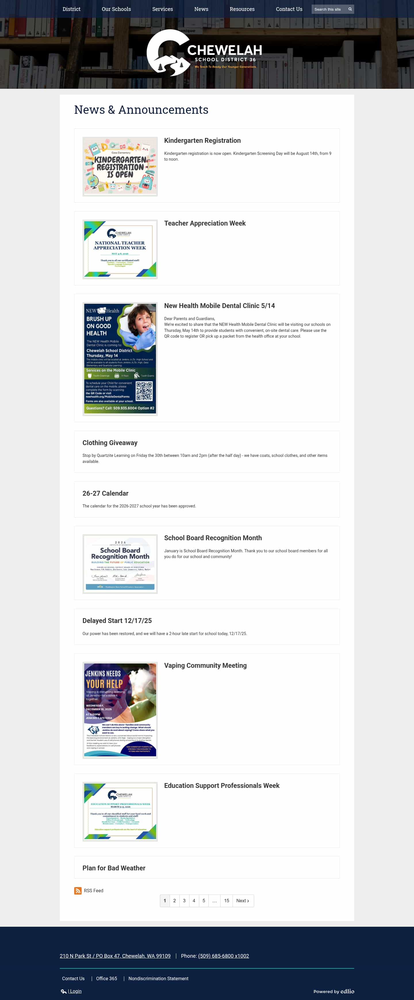 Latest website image capture