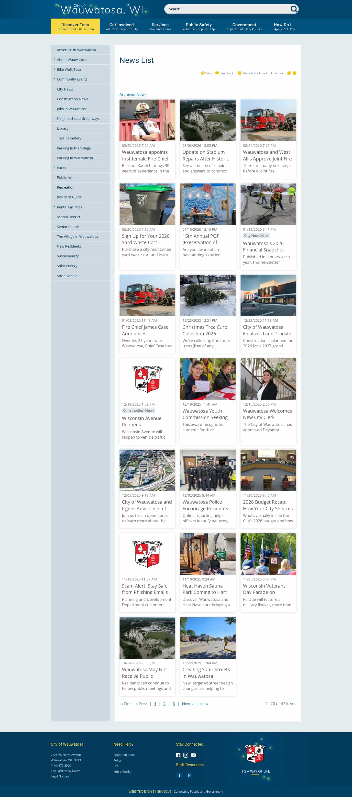 Latest website image capture