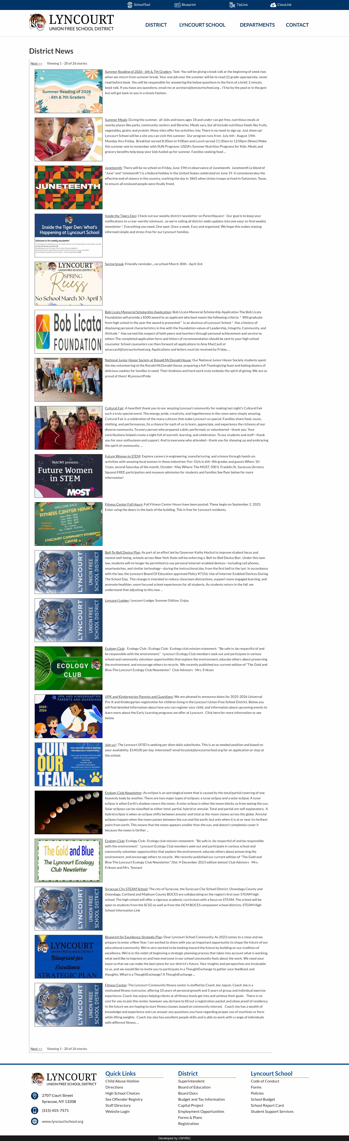 Latest website image capture