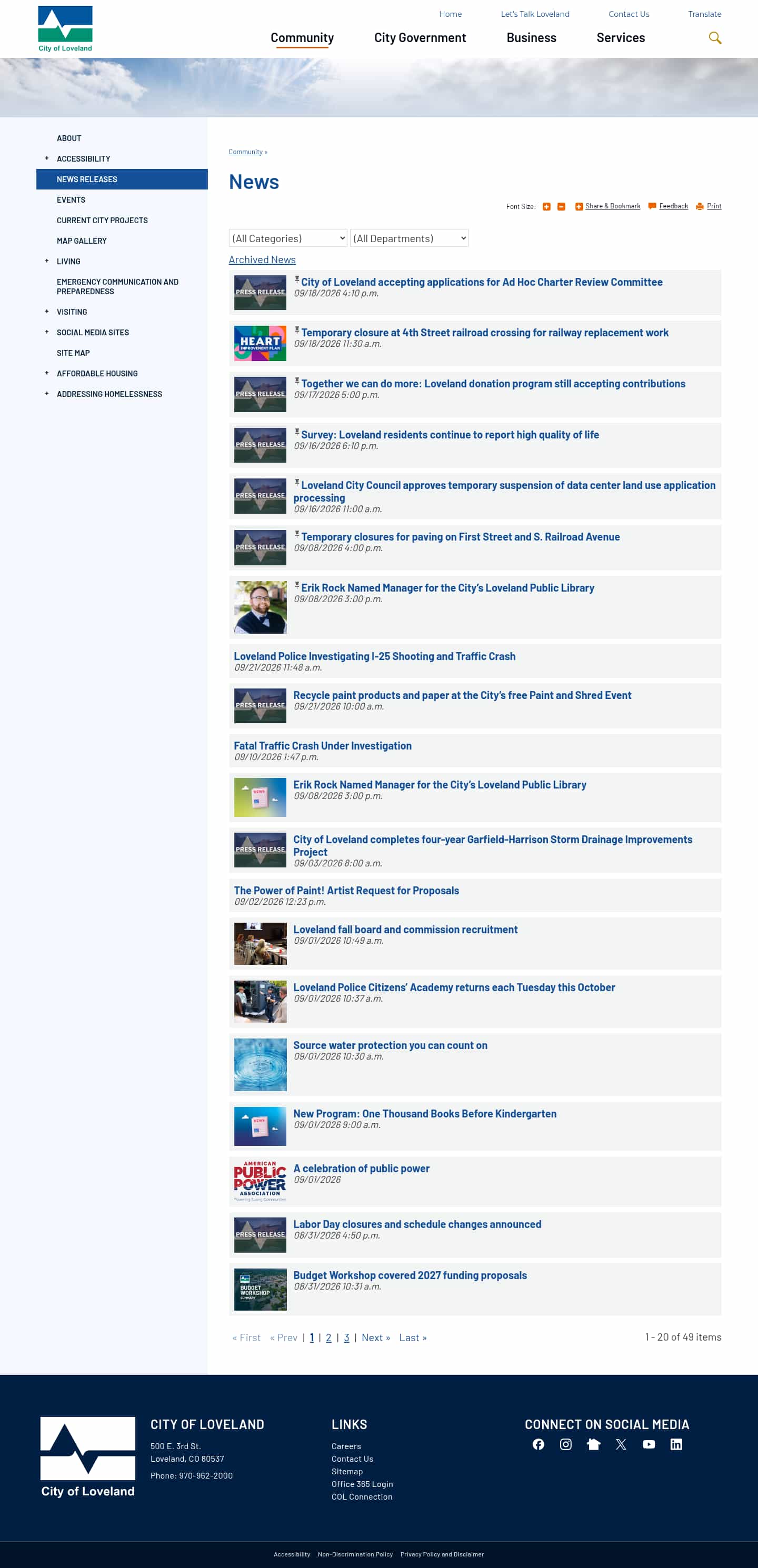 Latest website image capture