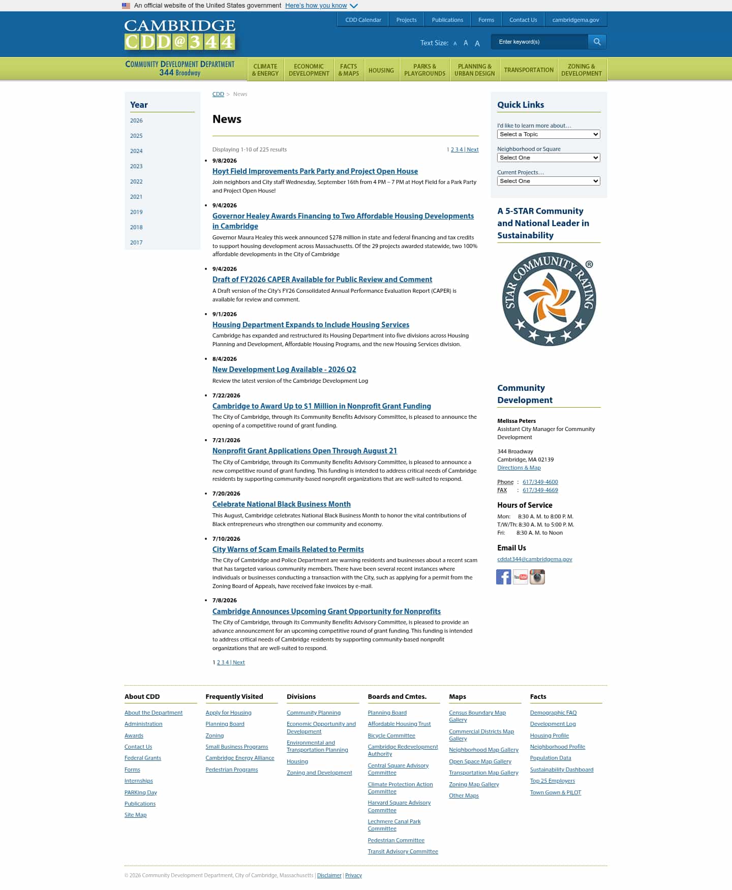 Latest website image capture