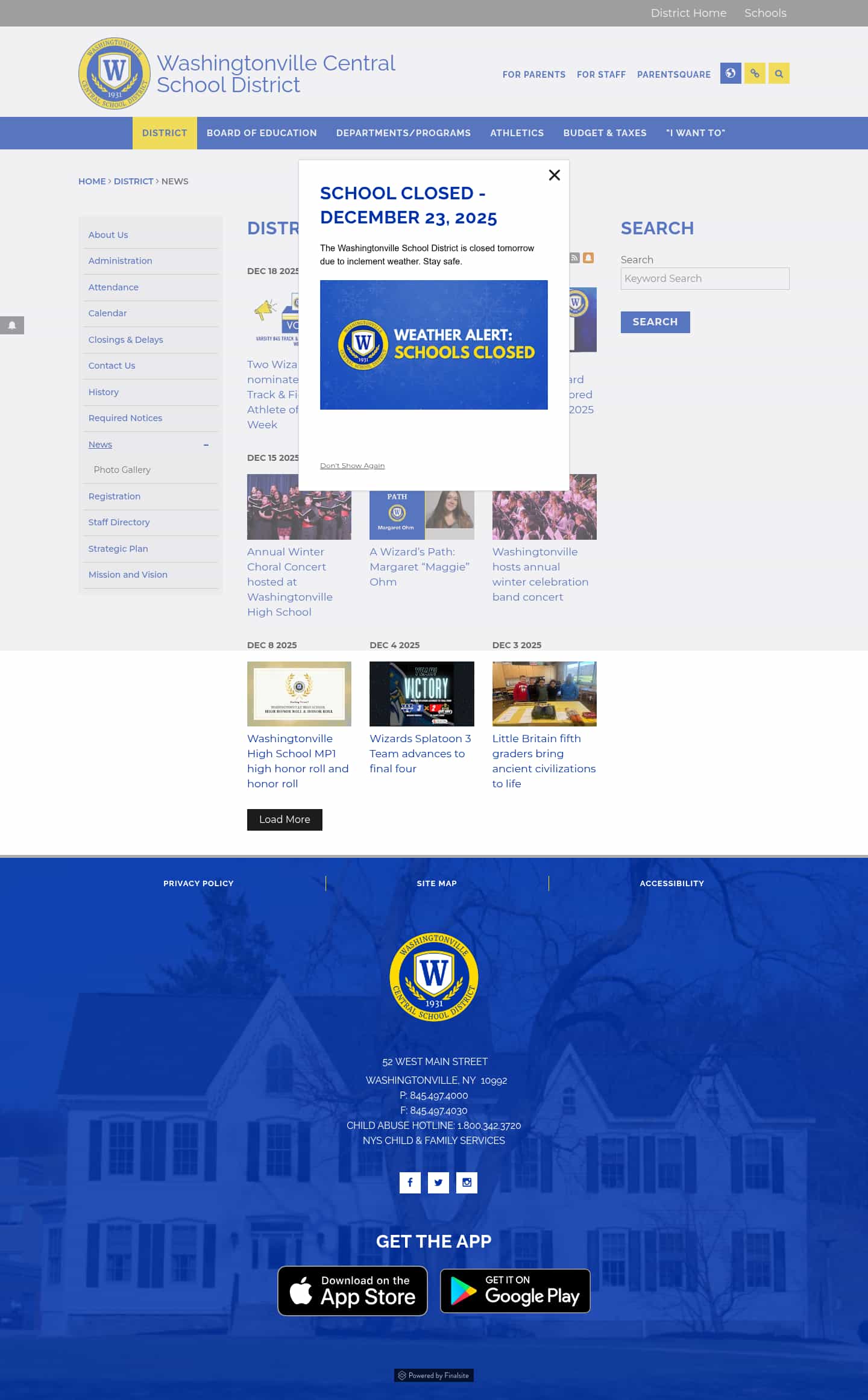 Latest website image capture