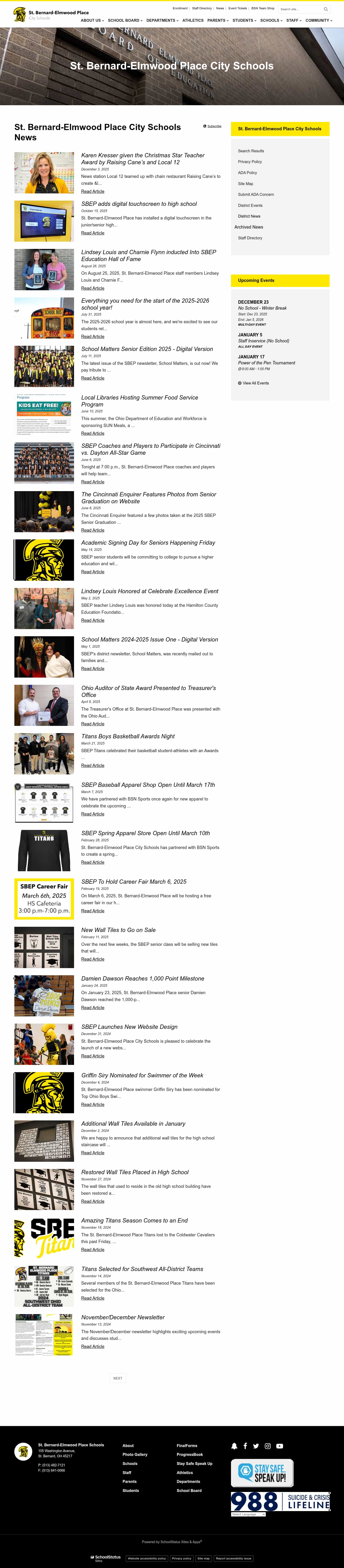 Latest website image capture