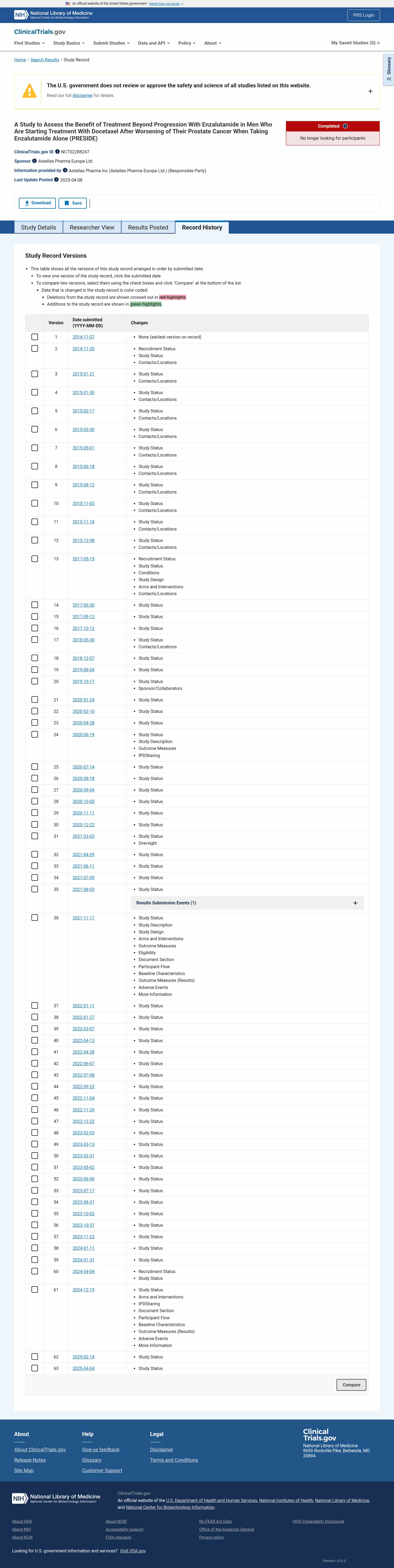 Latest website image capture