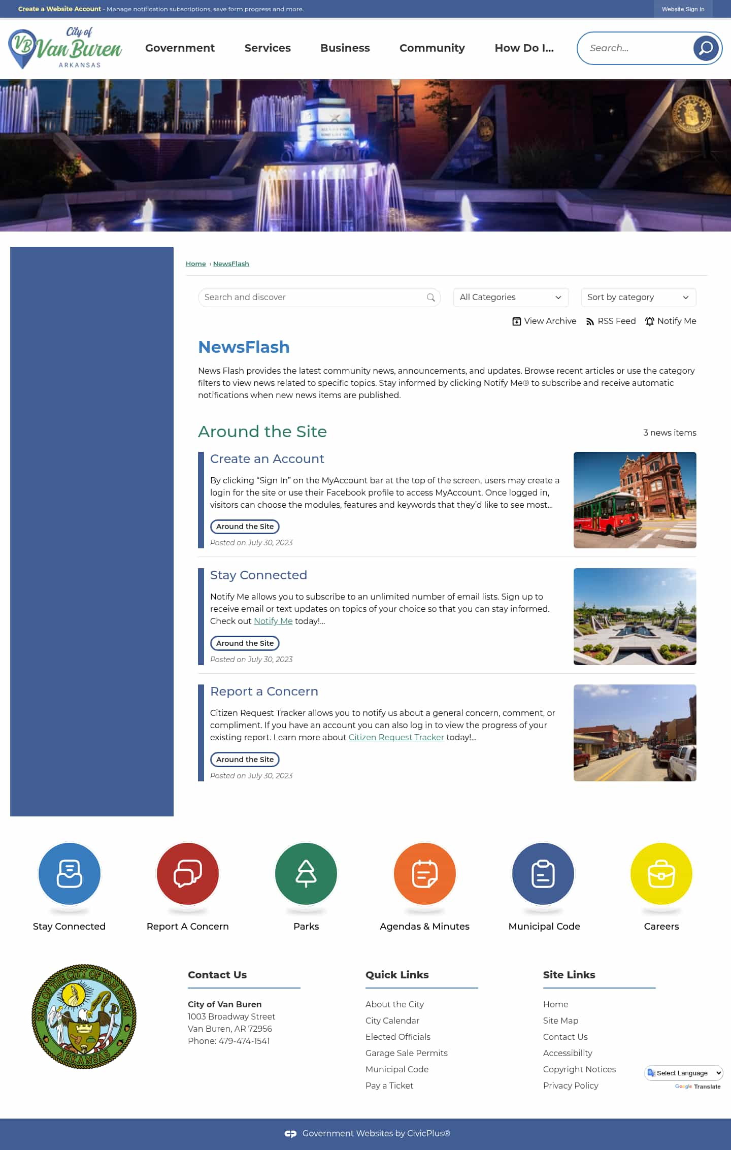Latest website image capture