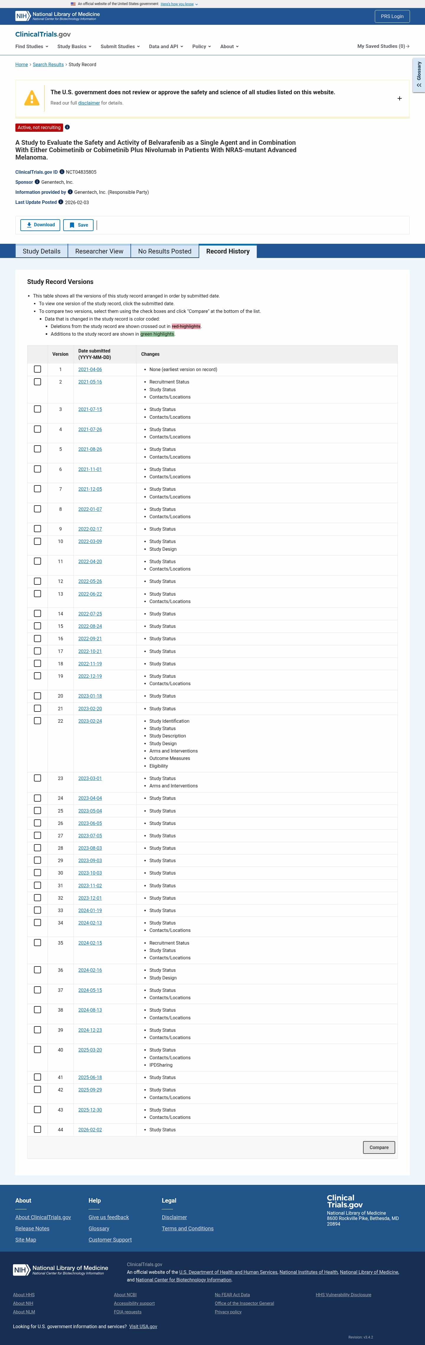 Latest website image capture