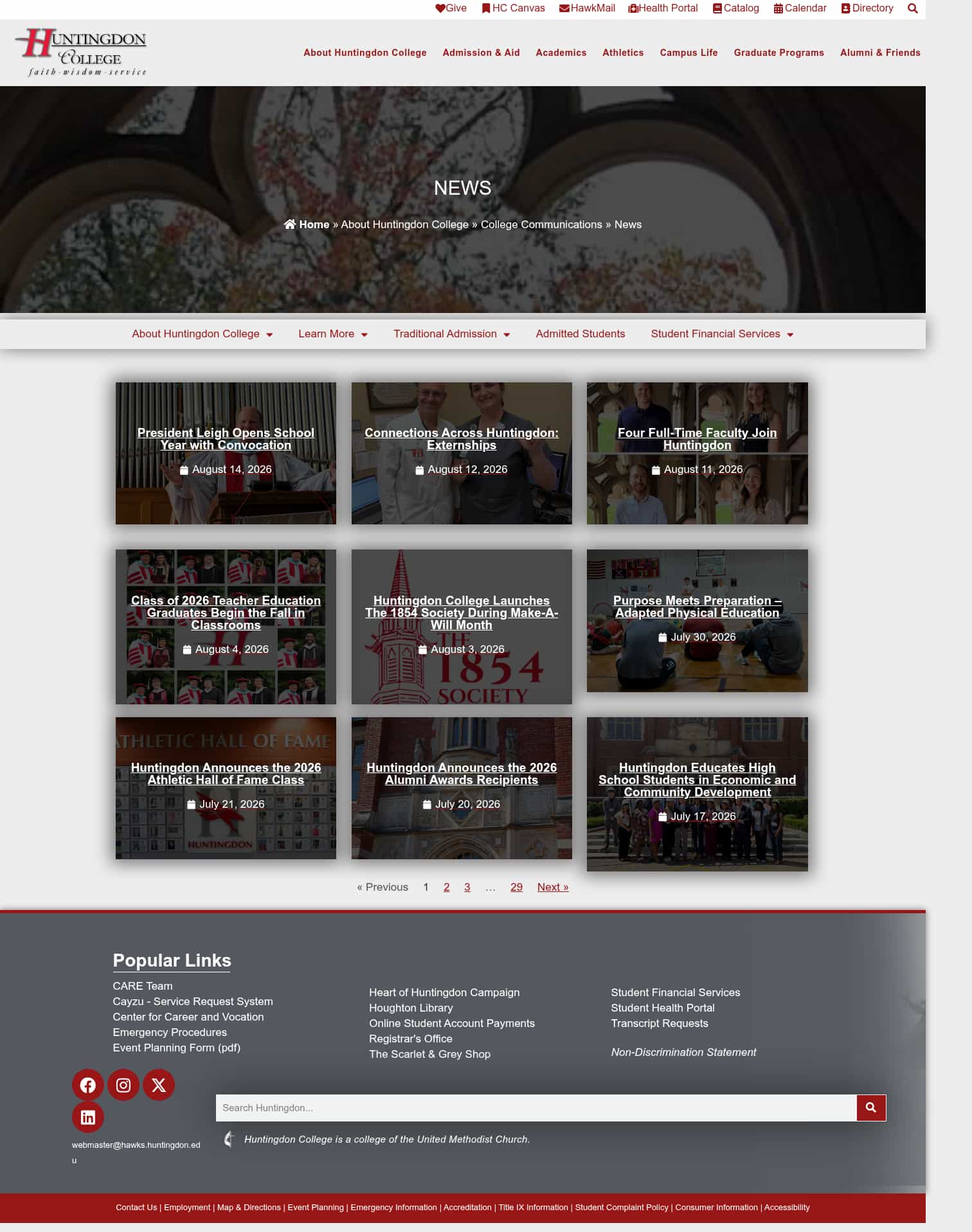 Latest website image capture