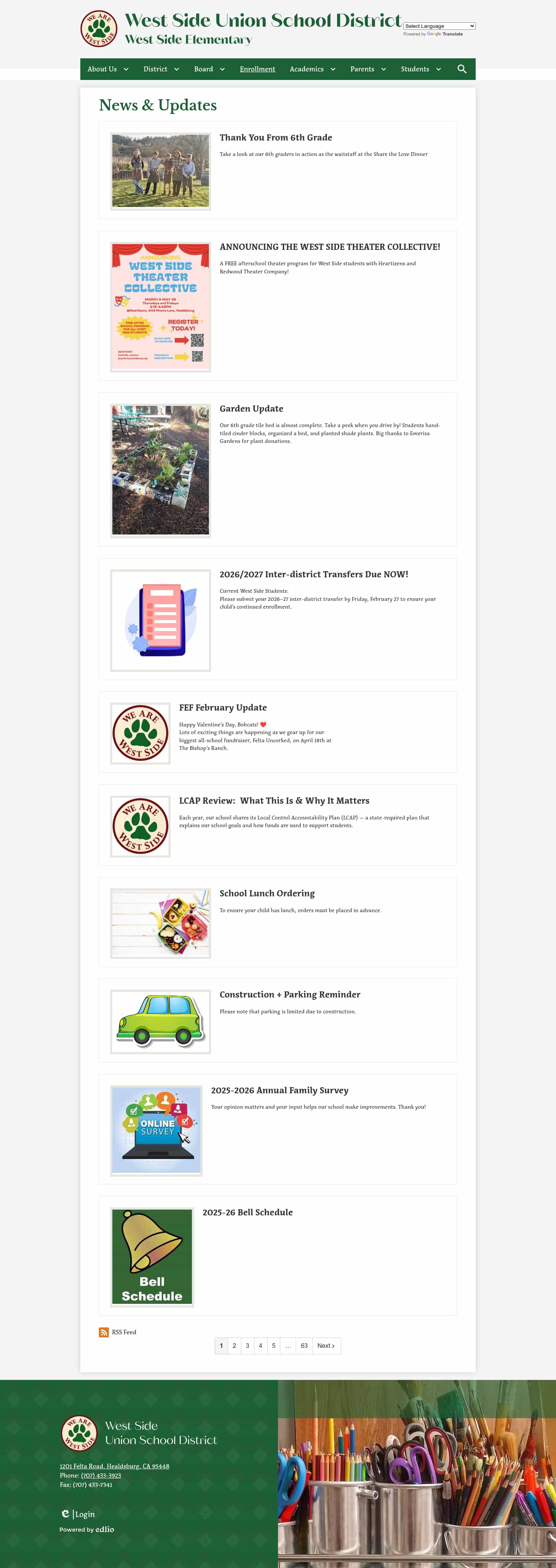 Latest website image capture