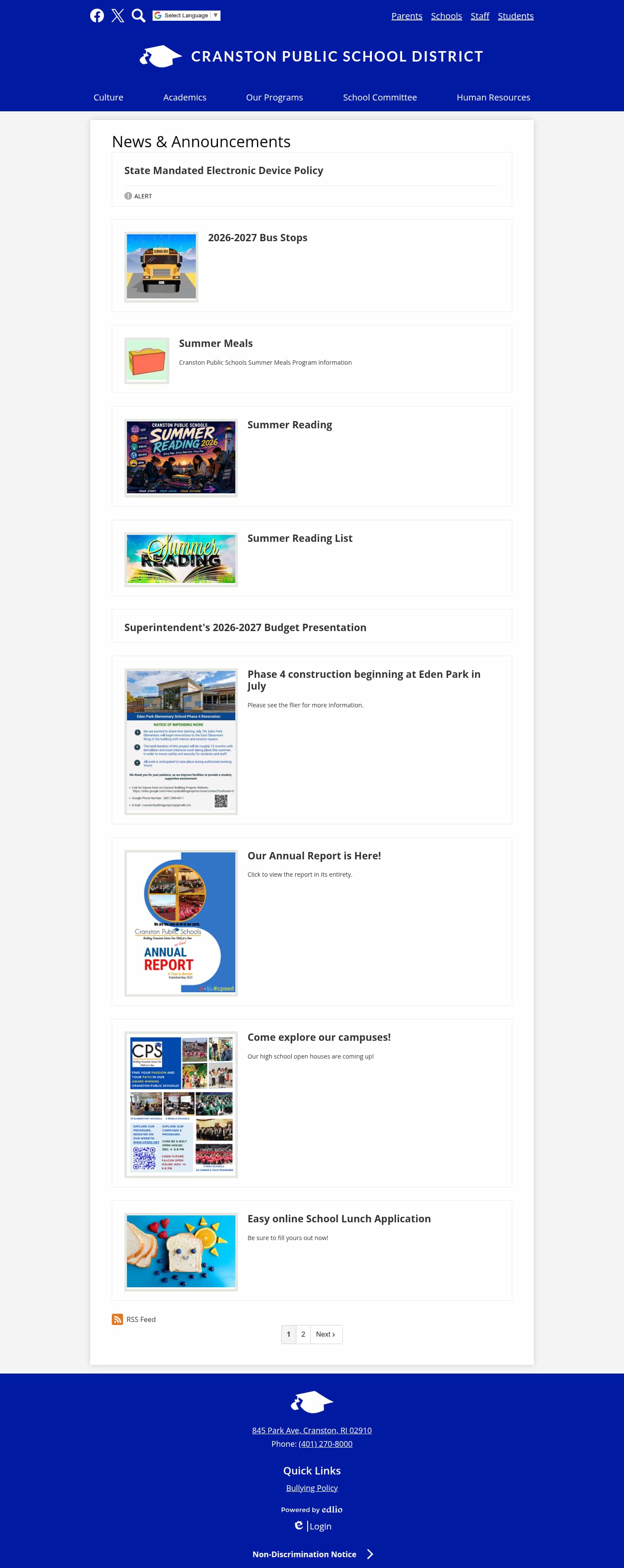 Latest website image capture