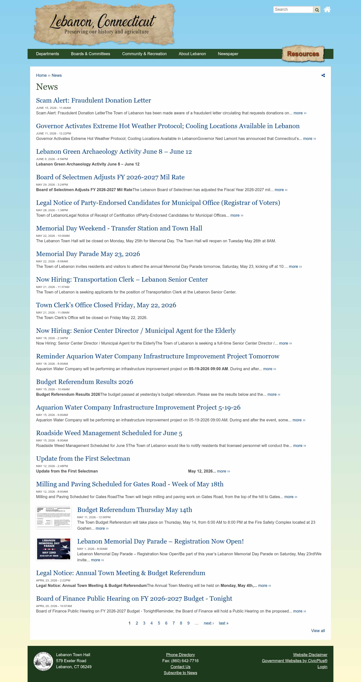 Latest website image capture