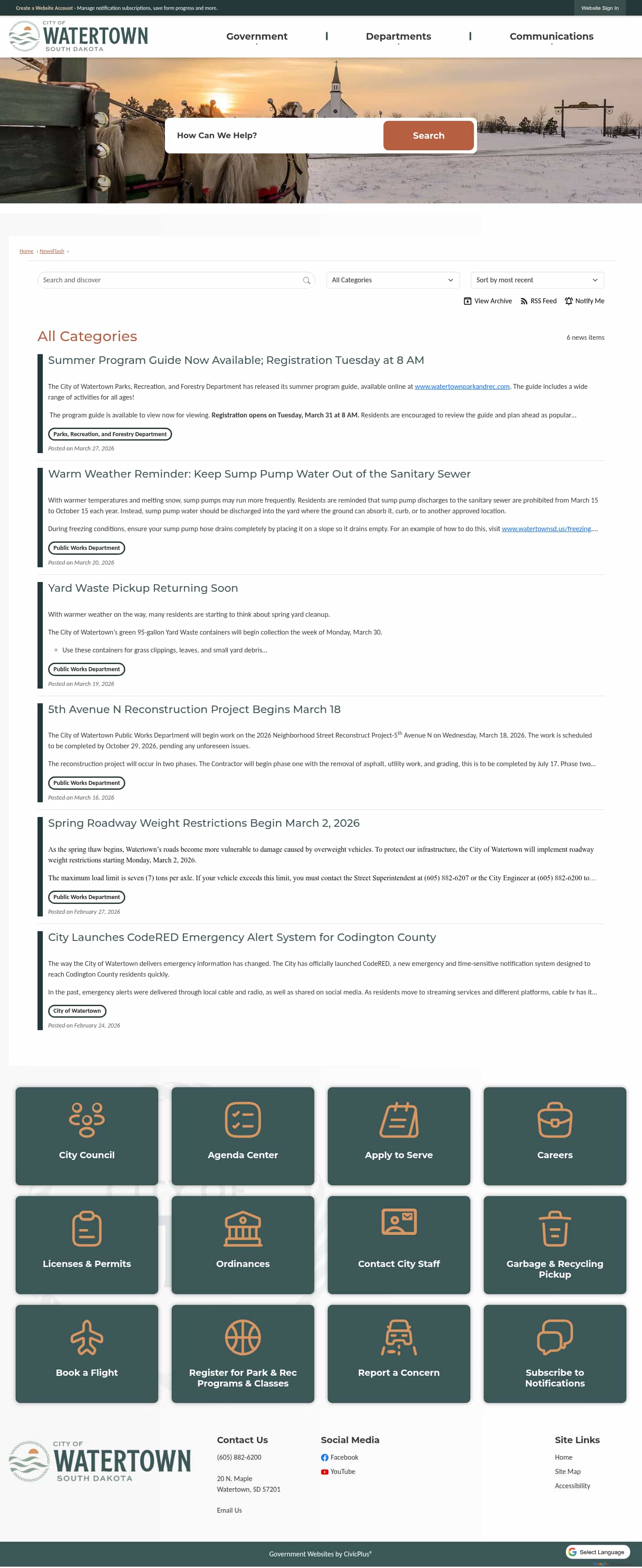 Latest website image capture