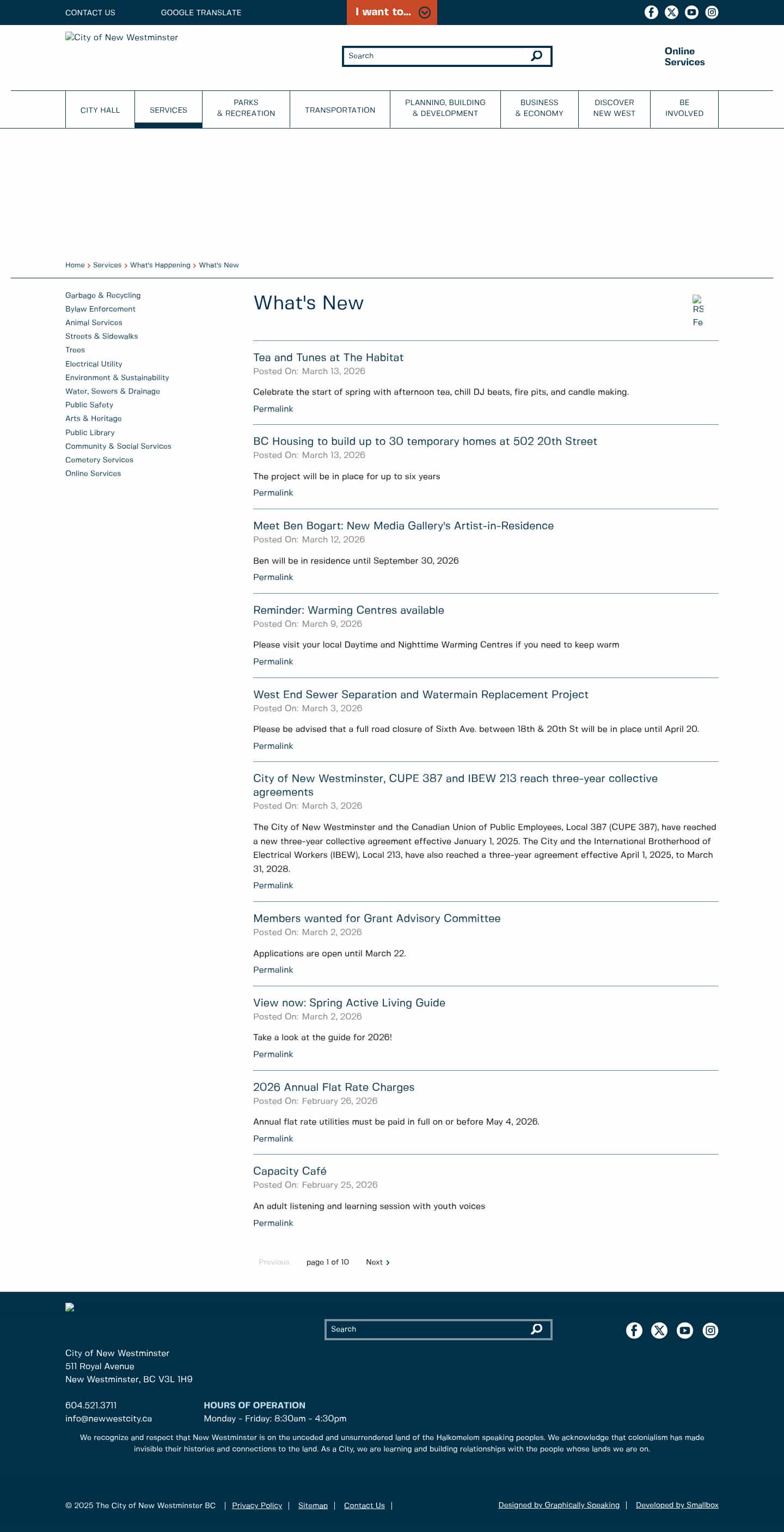 Latest website image capture