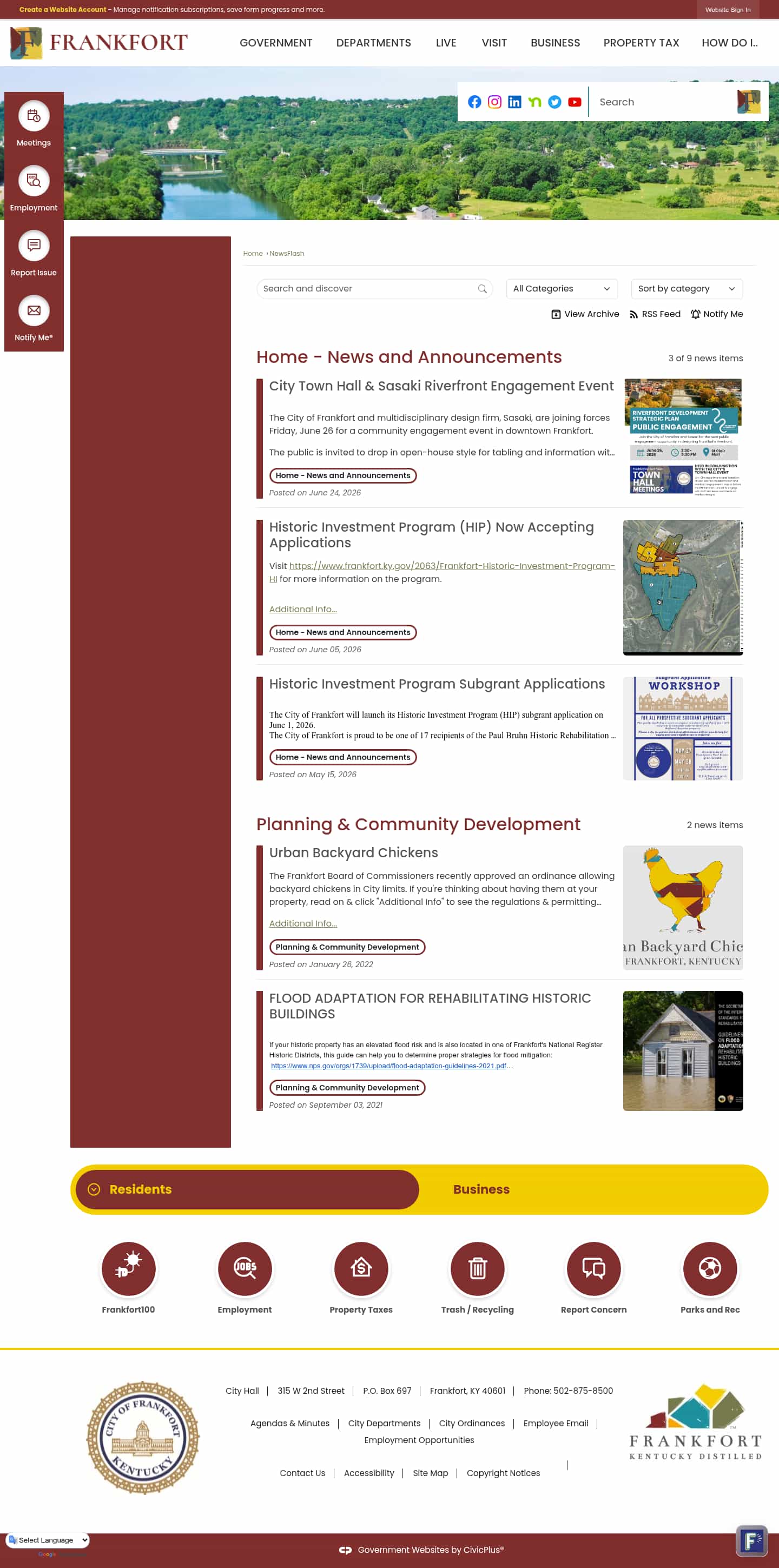 Latest website image capture