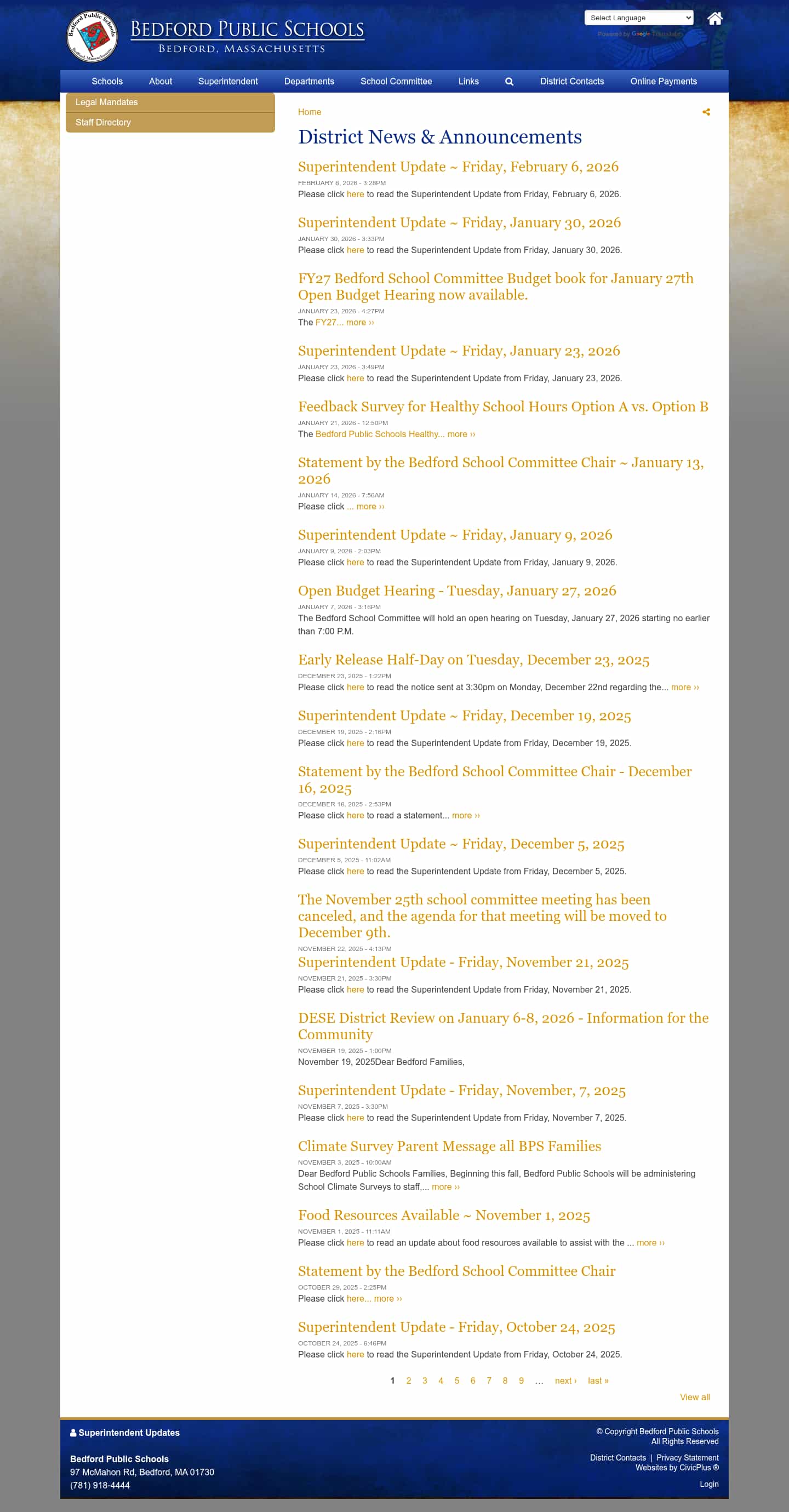 Latest website image capture