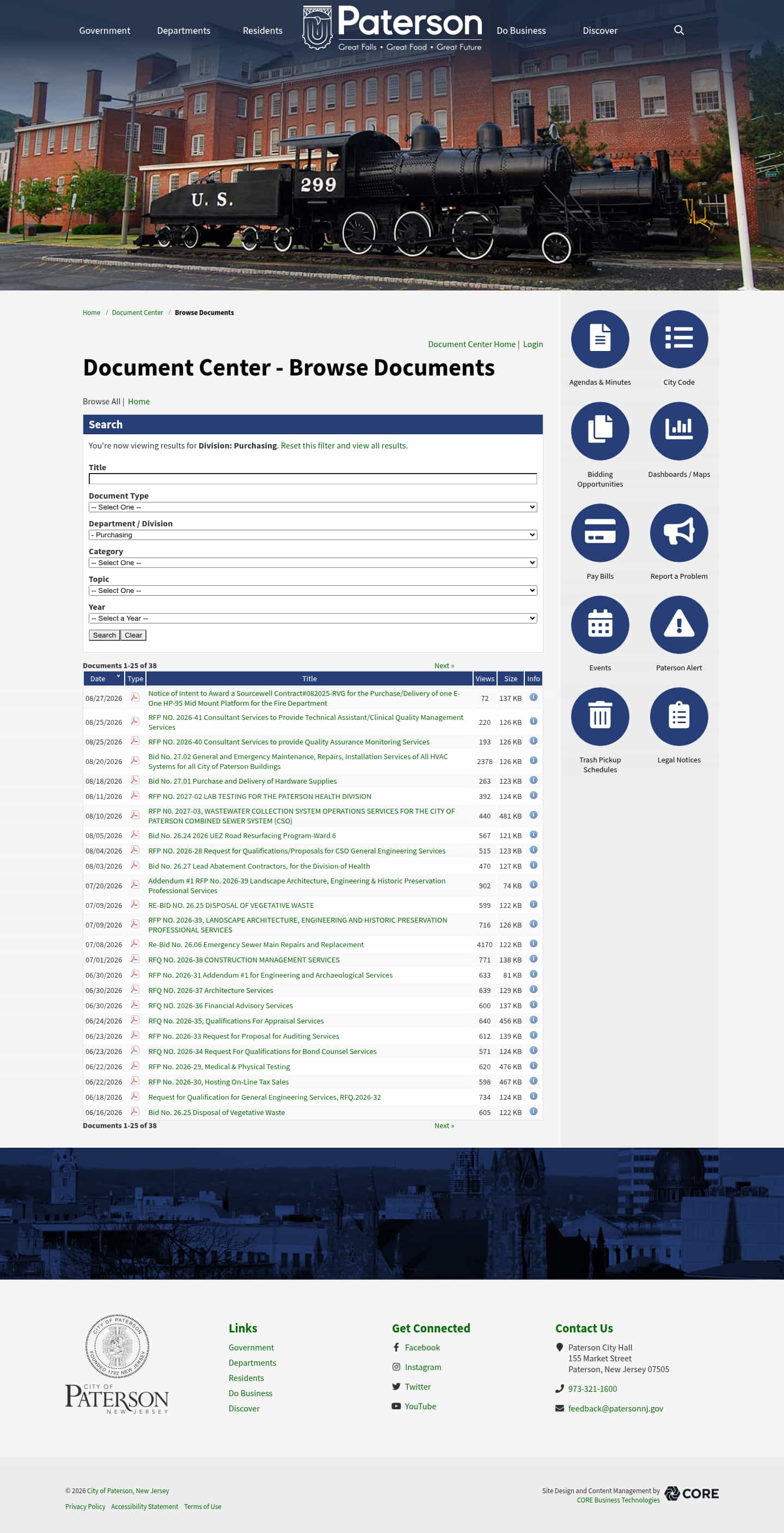 Latest website image capture