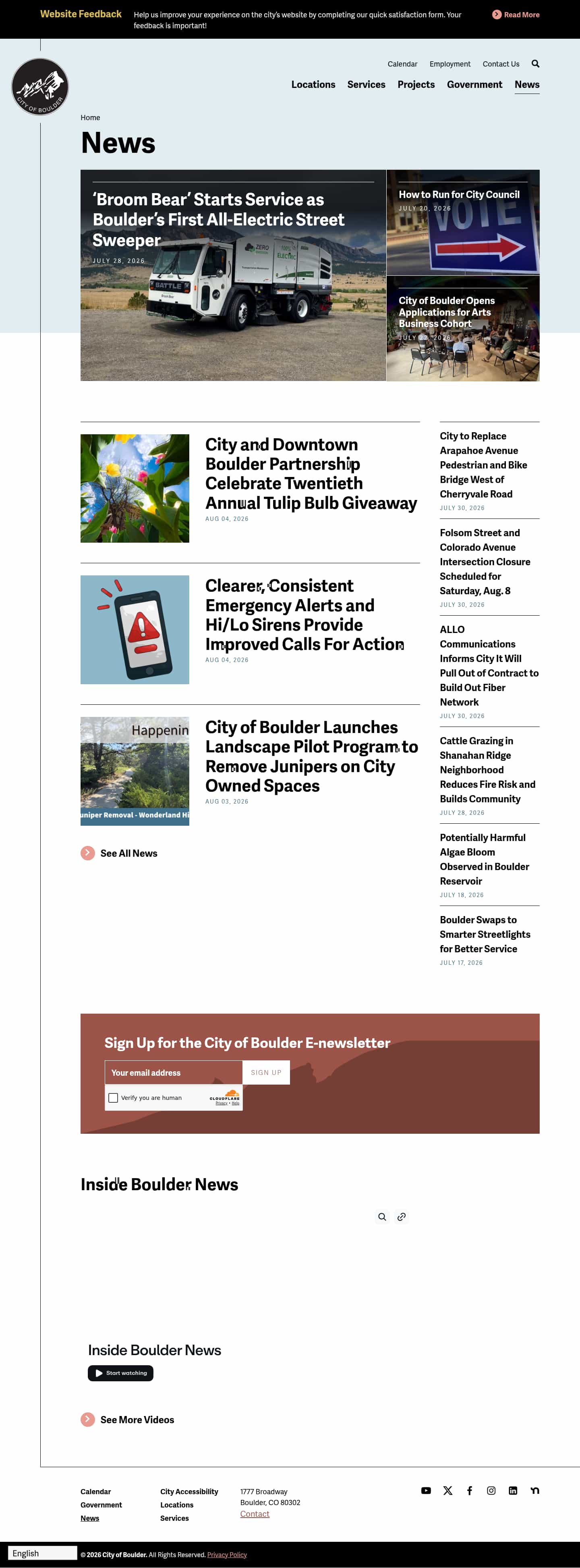 Latest website image capture