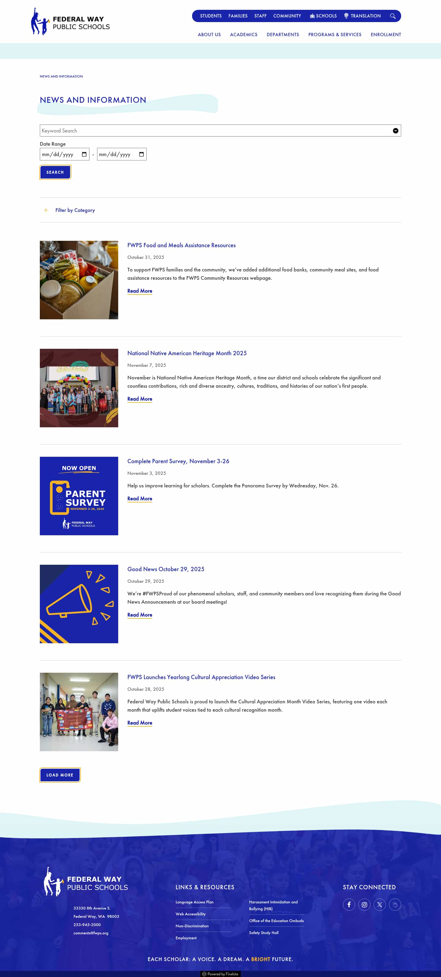 Latest website image capture