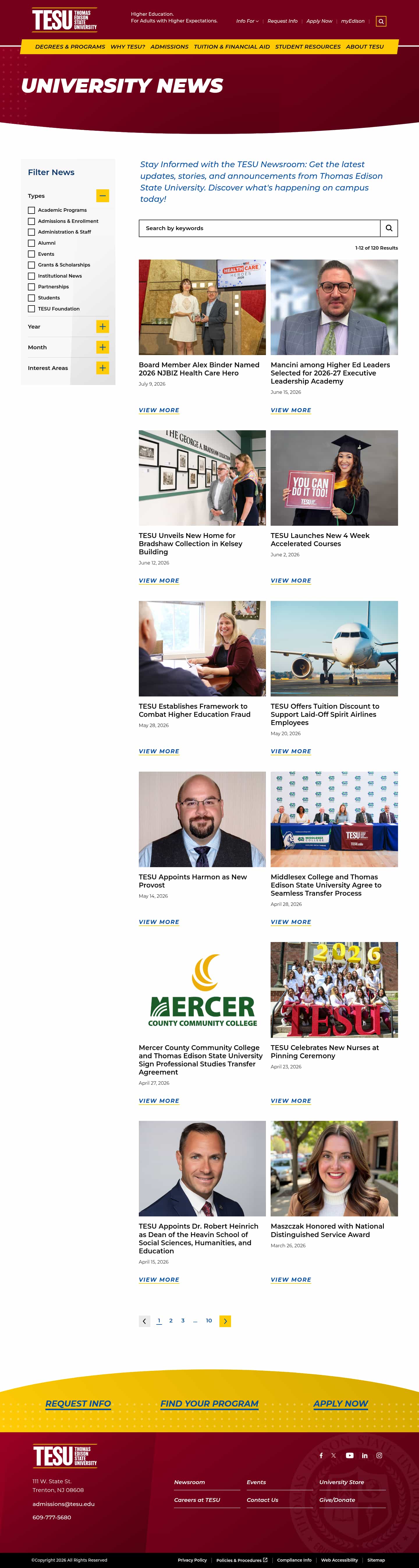 Latest website image capture