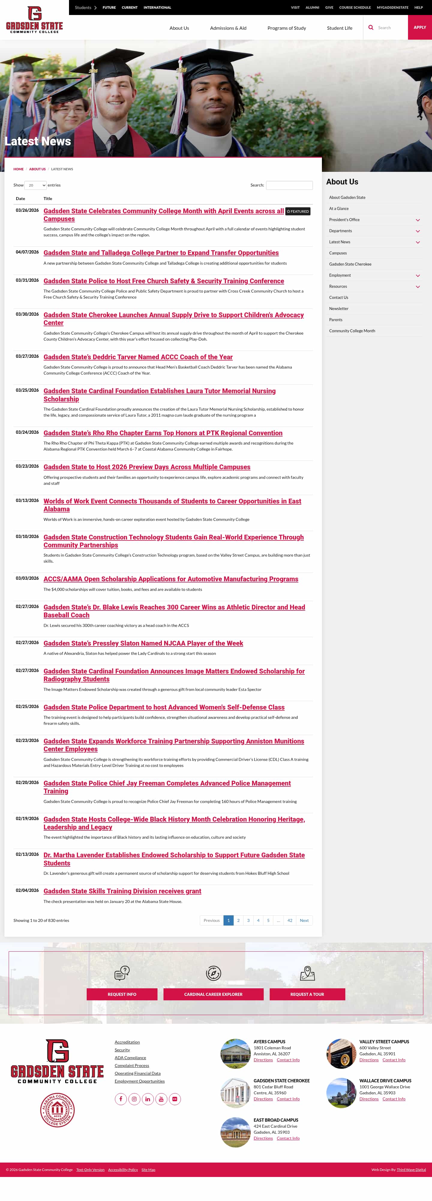 Latest website image capture