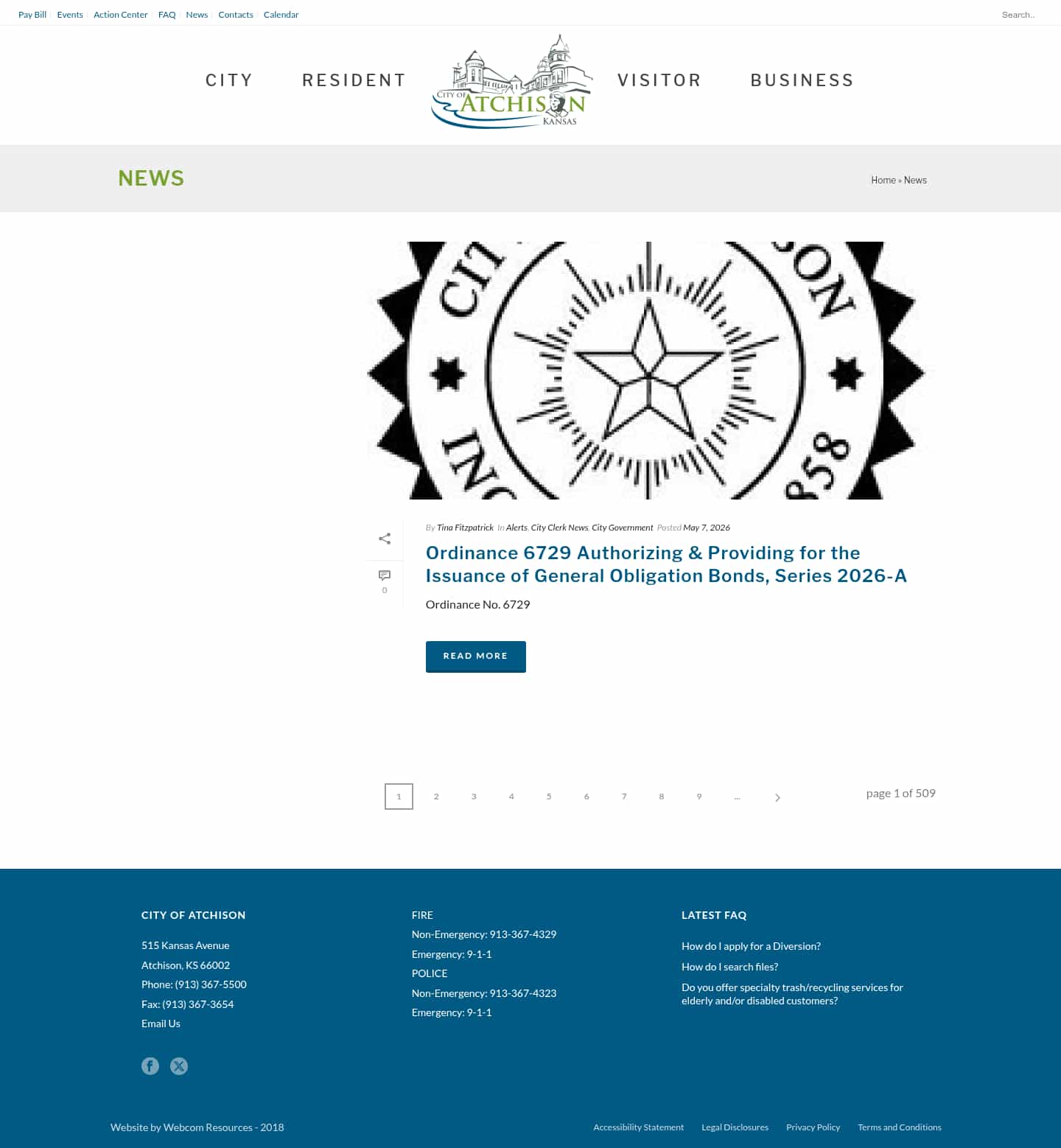Latest website image capture