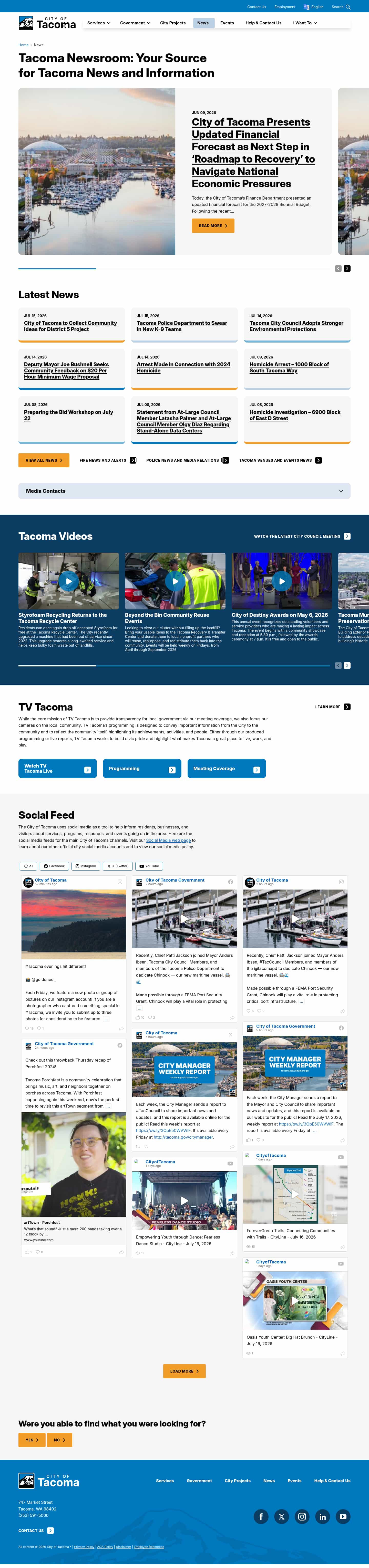 Latest website image capture