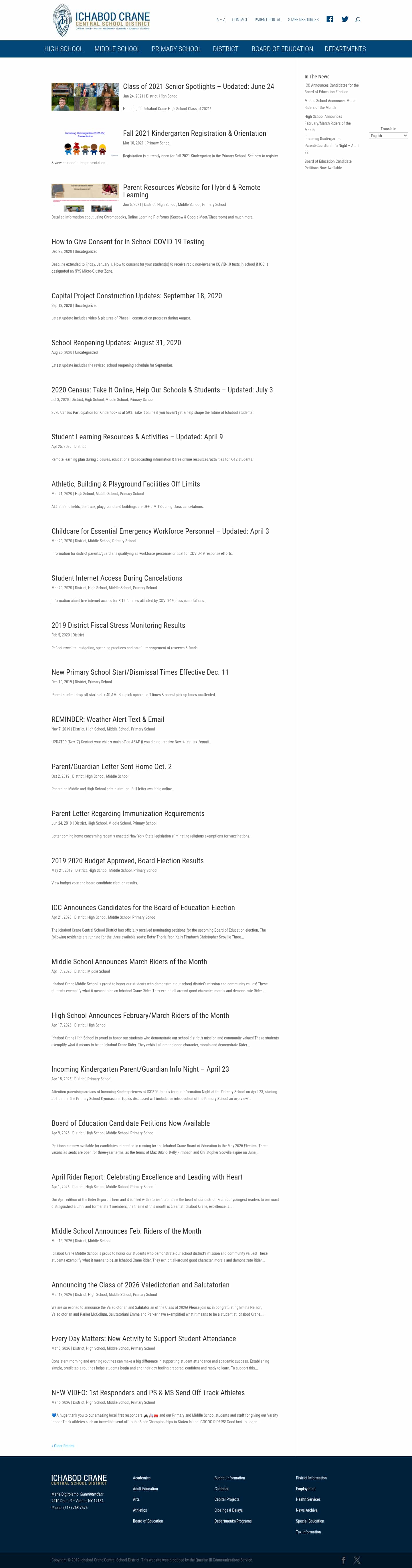 Latest website image capture