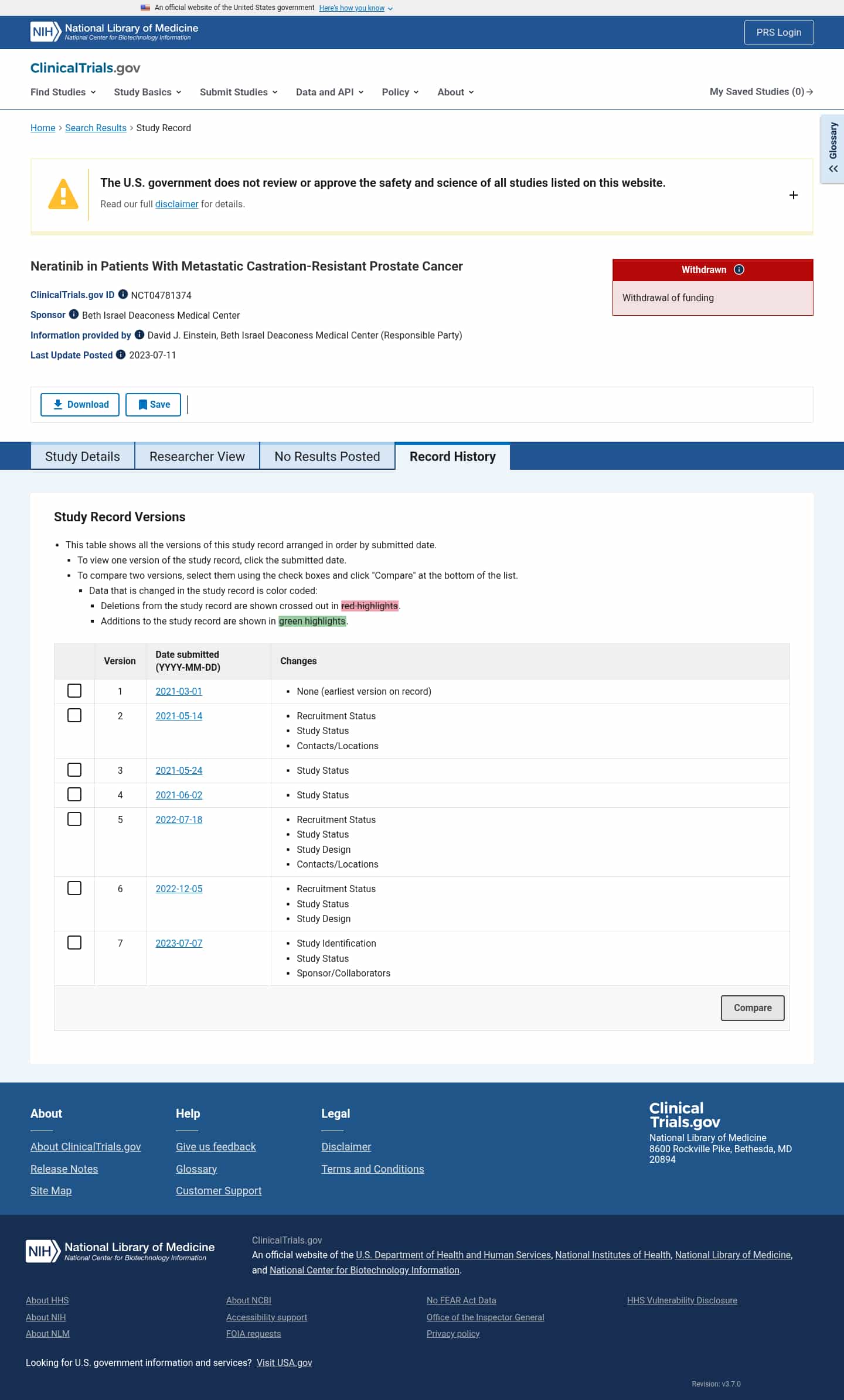 Latest website image capture