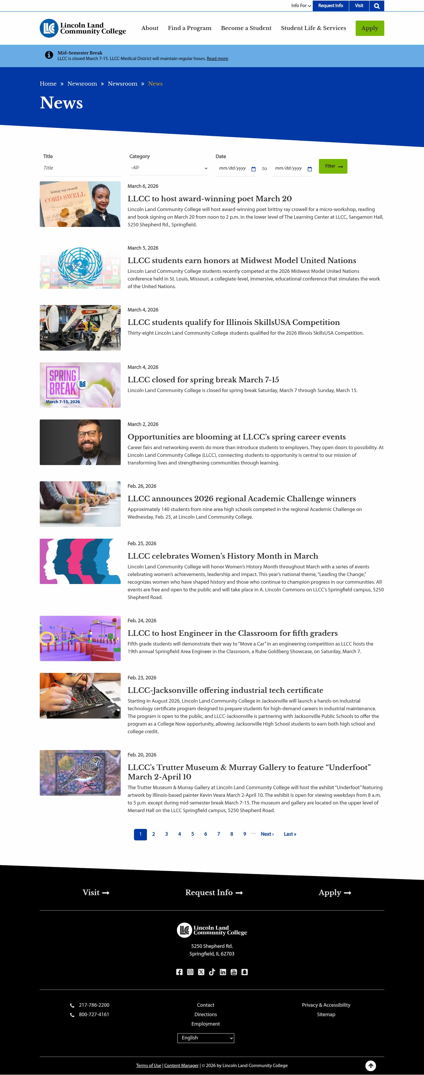 Latest website image capture