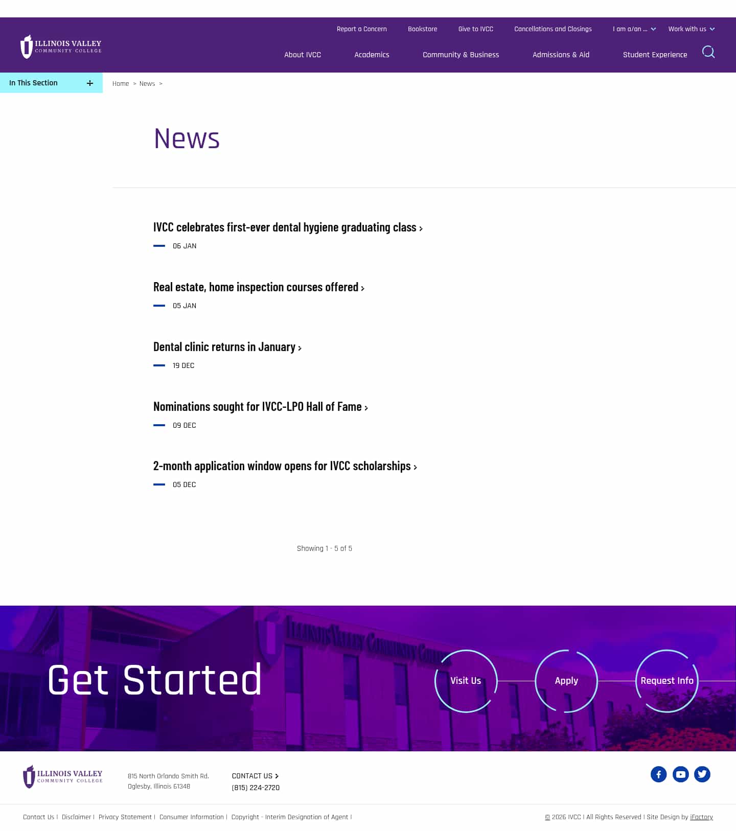 Latest website image capture