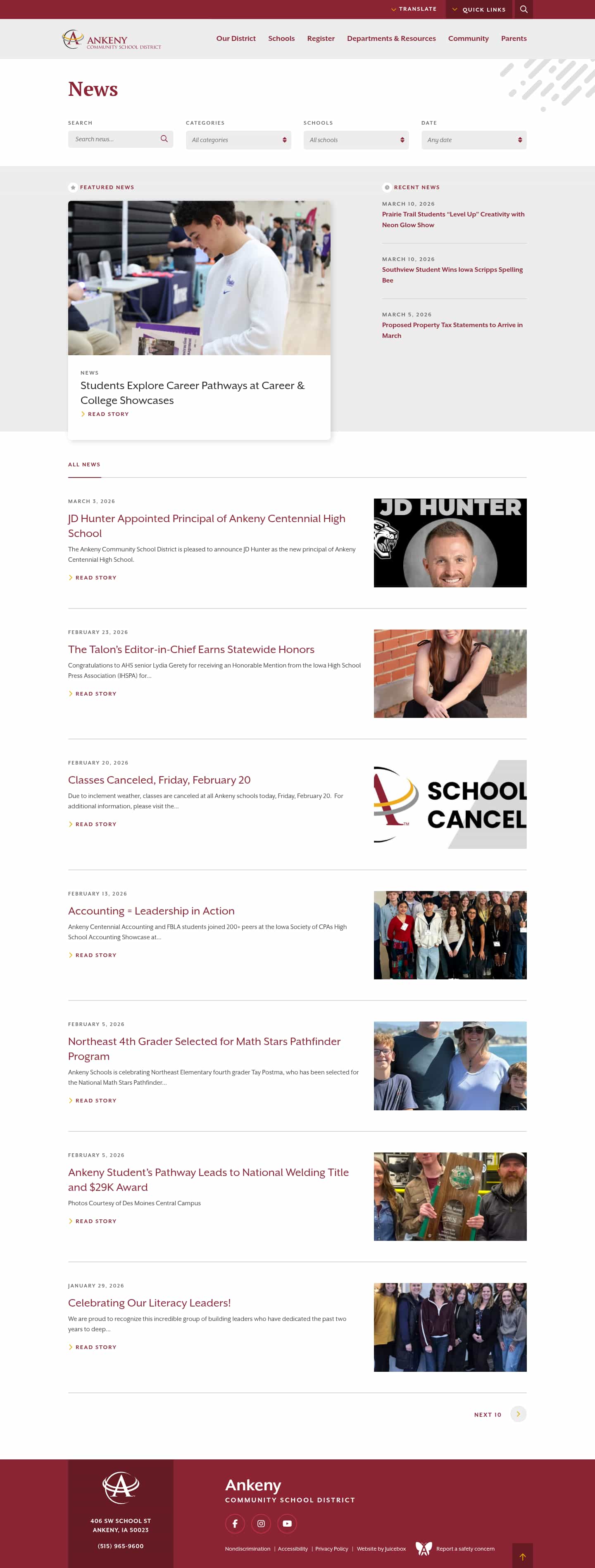 Latest website image capture