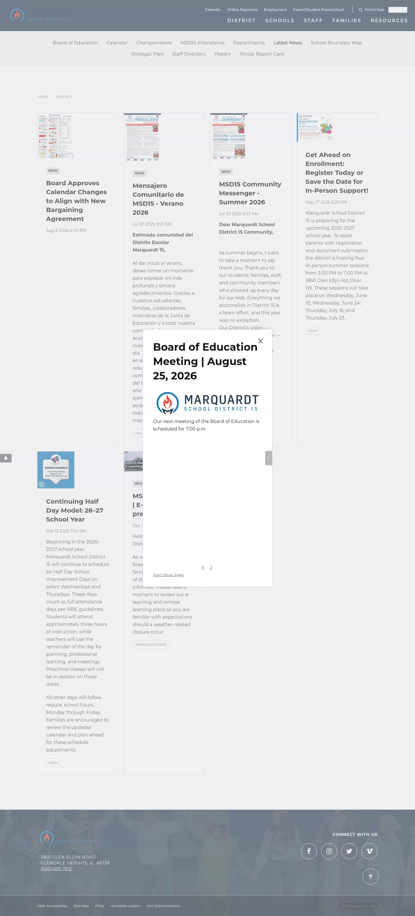 Latest website image capture