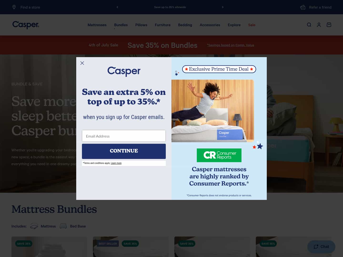 Latest website image capture