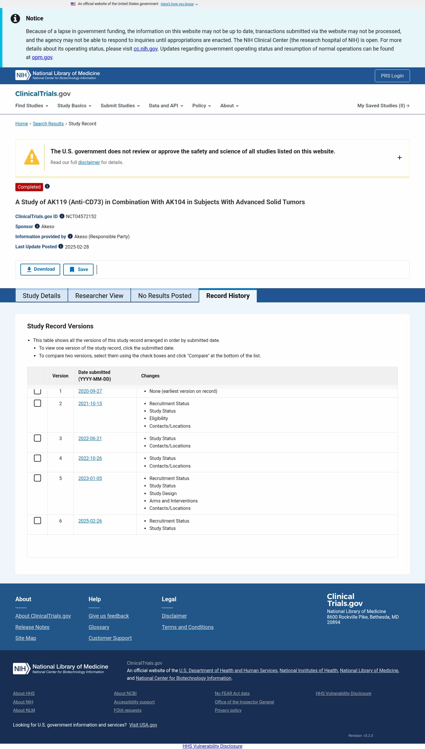 Latest website image capture