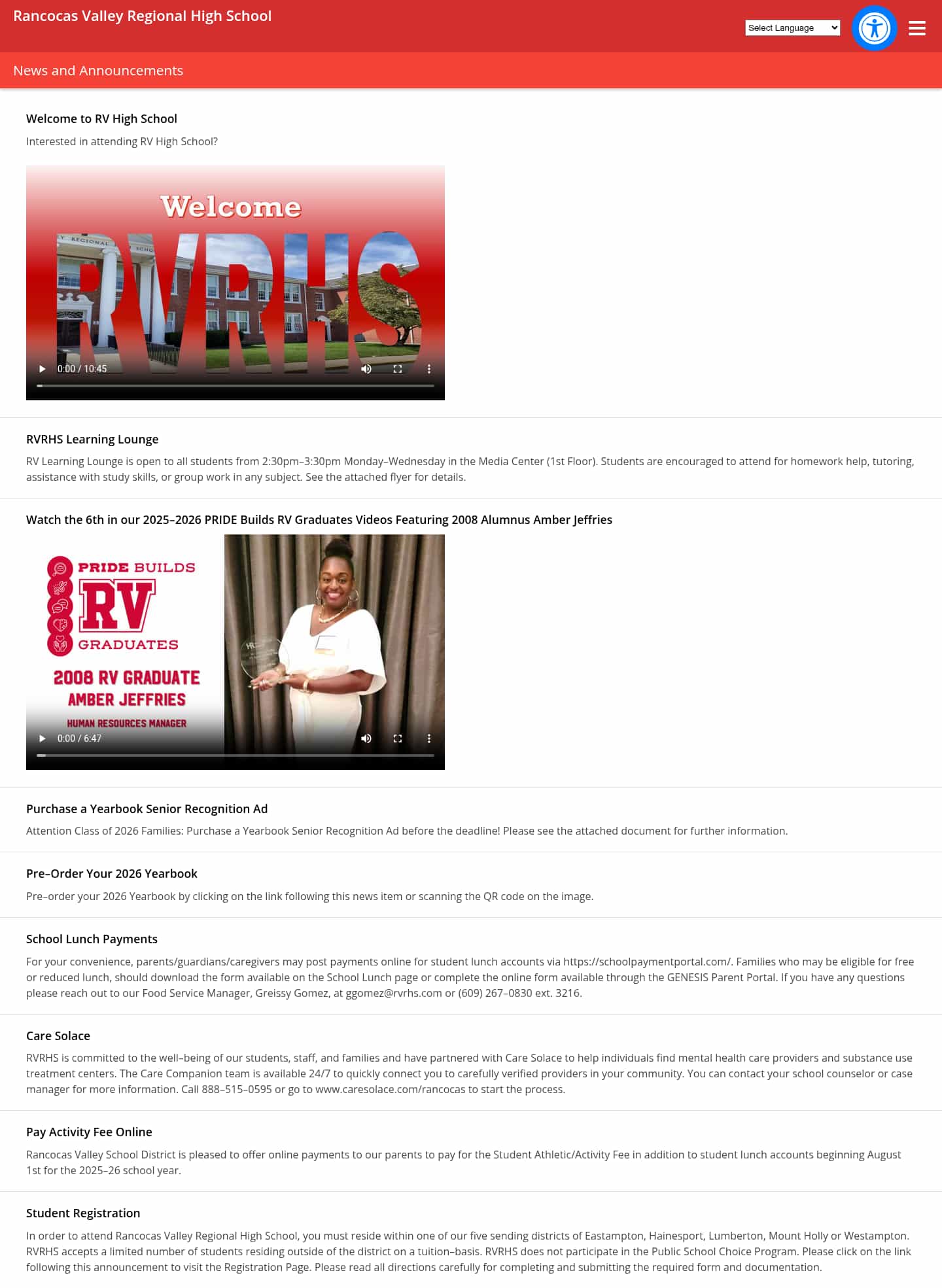 Latest website image capture