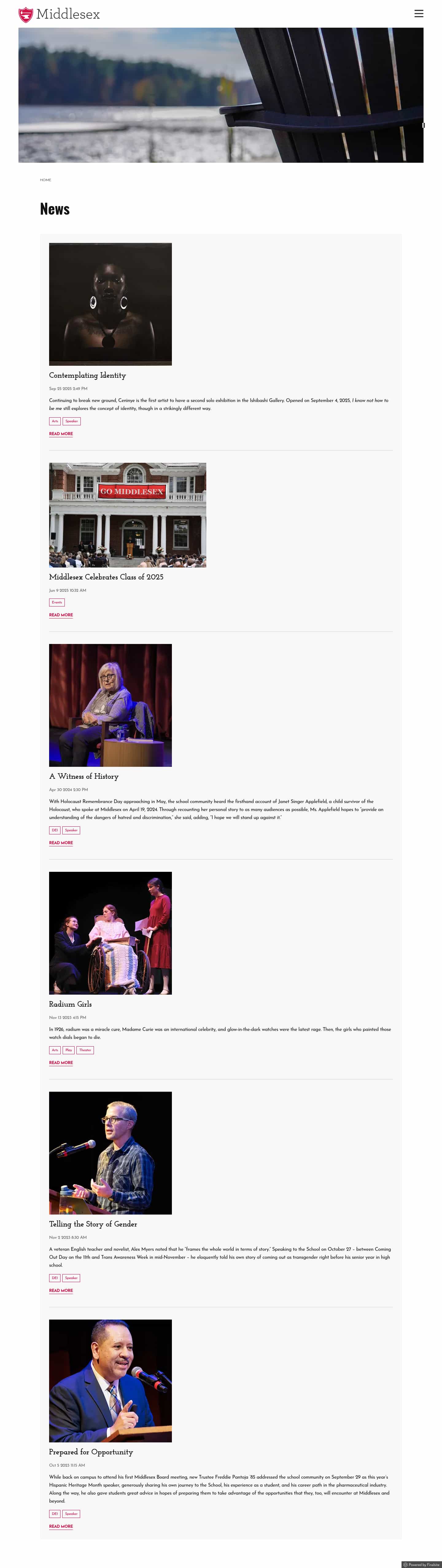 Latest website image capture