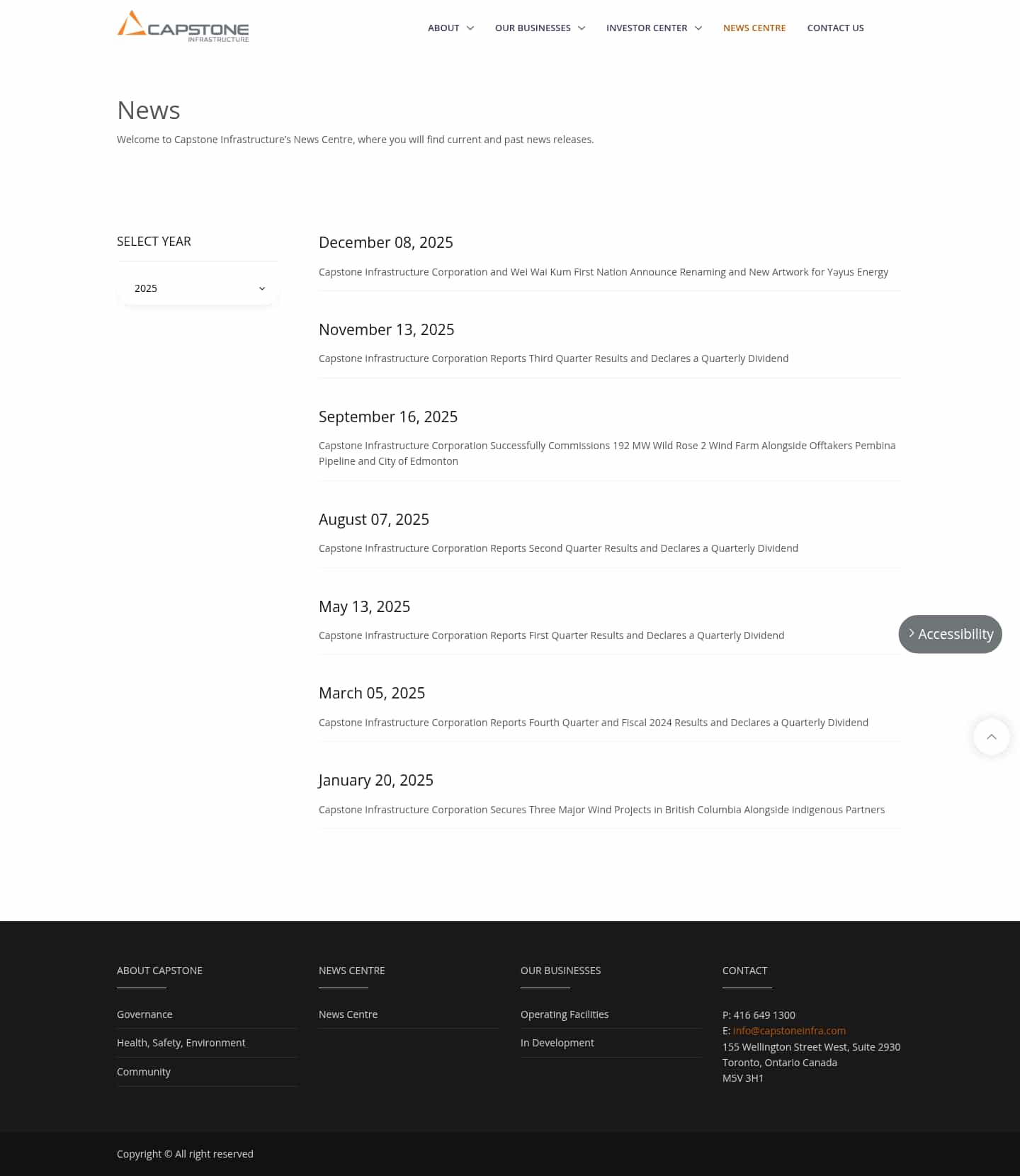 Latest website image capture