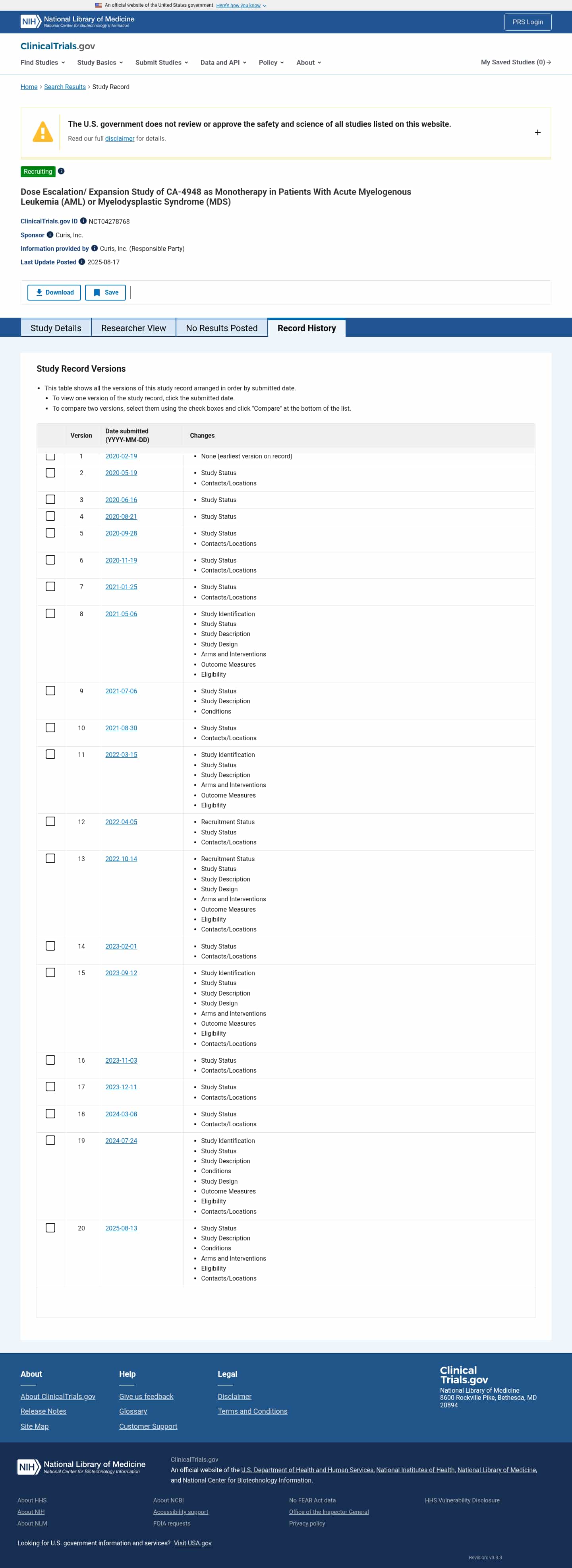 Latest website image capture