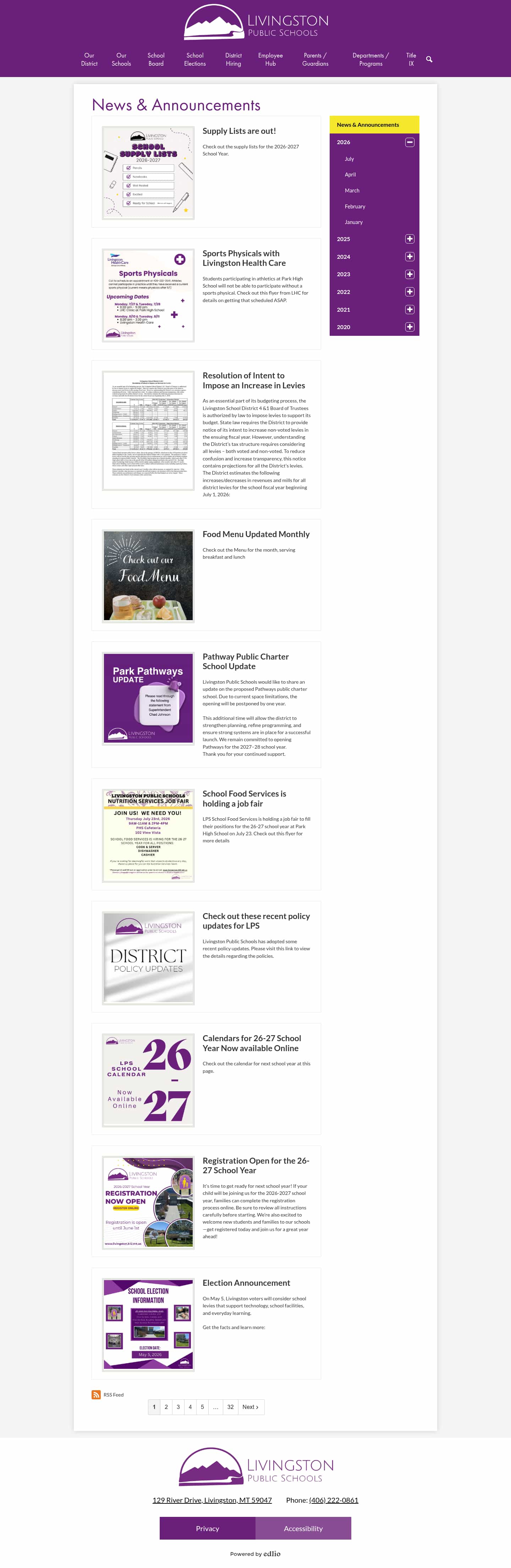 Latest website image capture