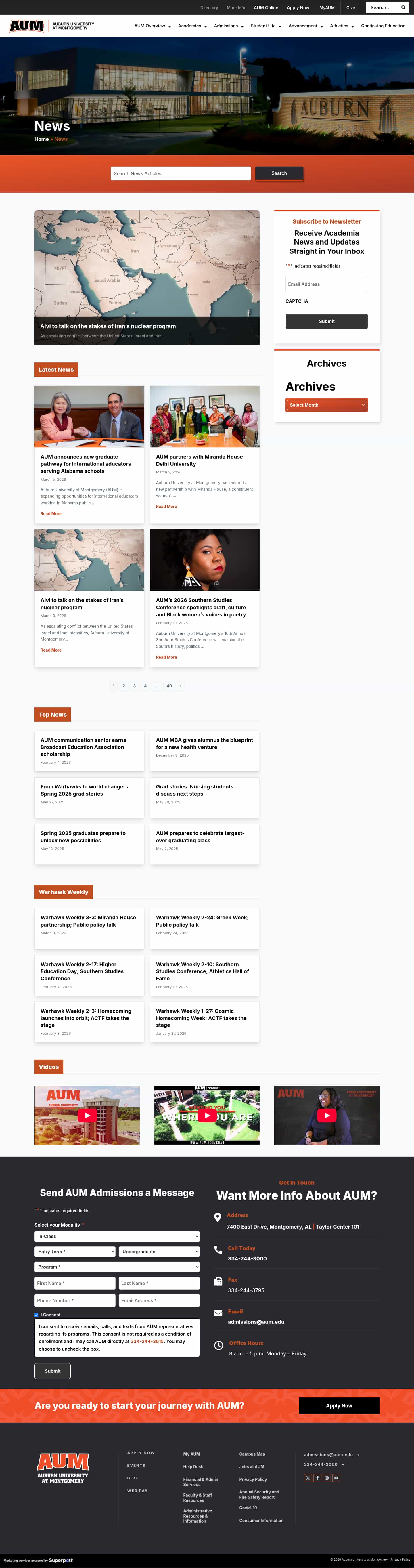 Latest website image capture