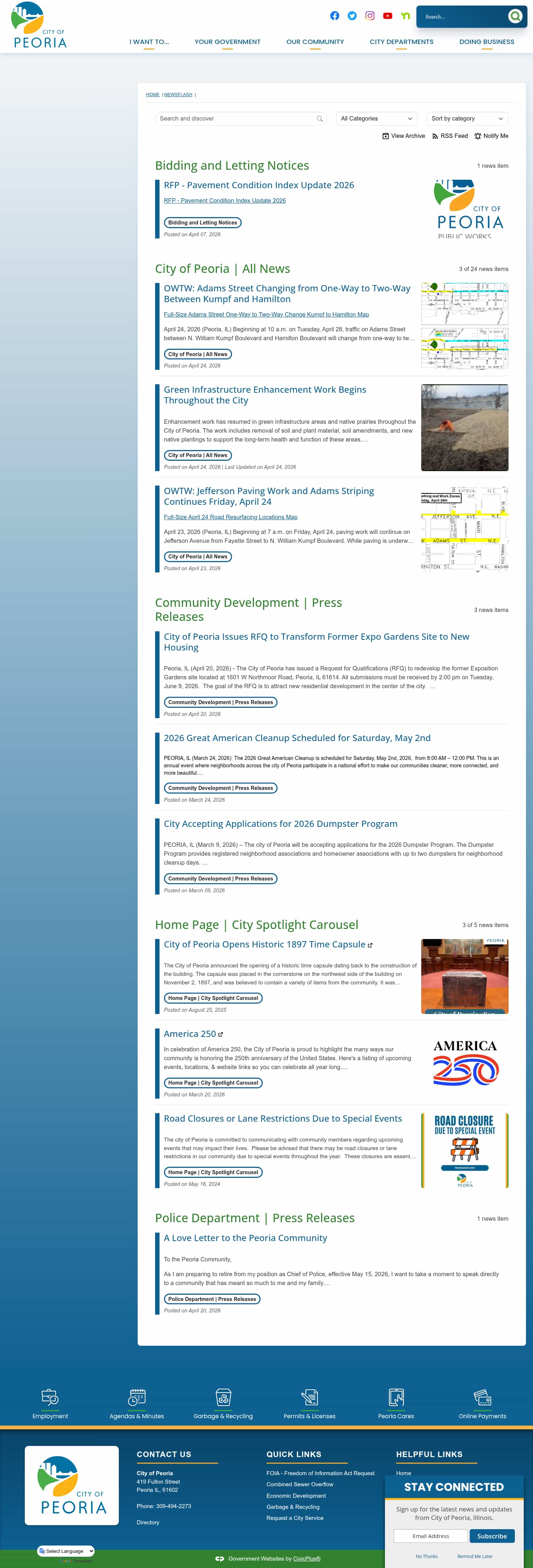 Latest website image capture