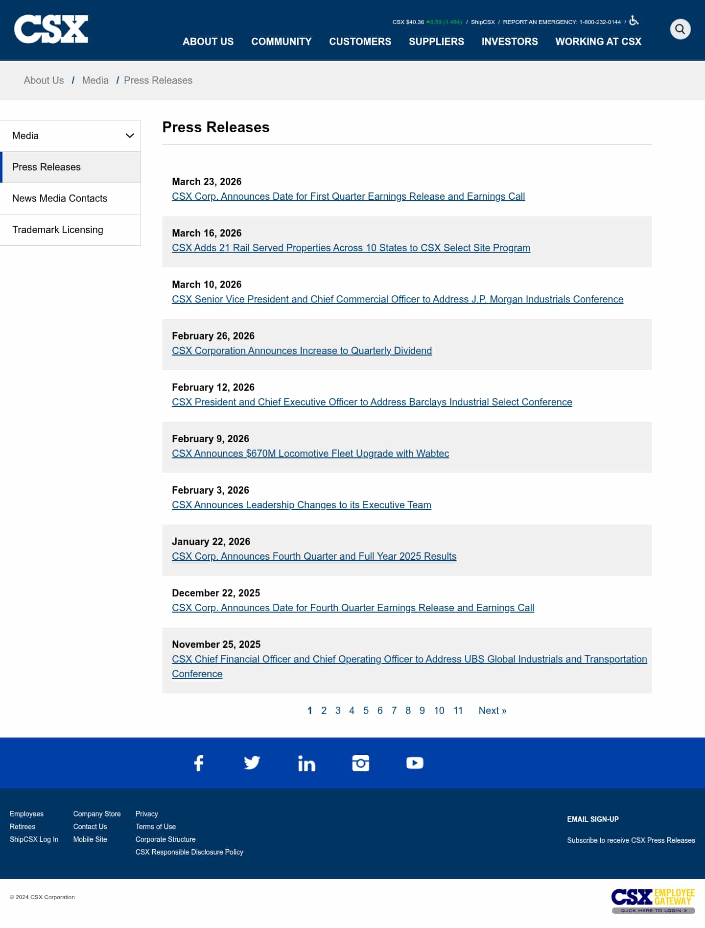 Latest website image capture