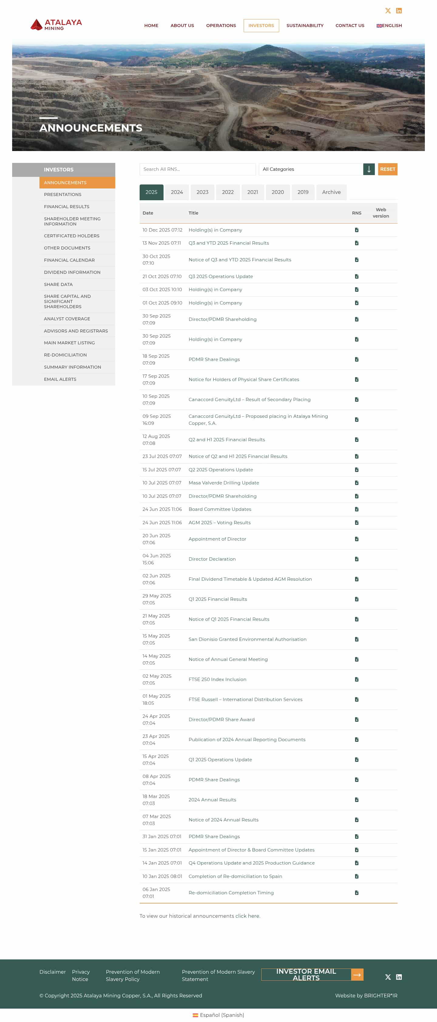 Latest website image capture