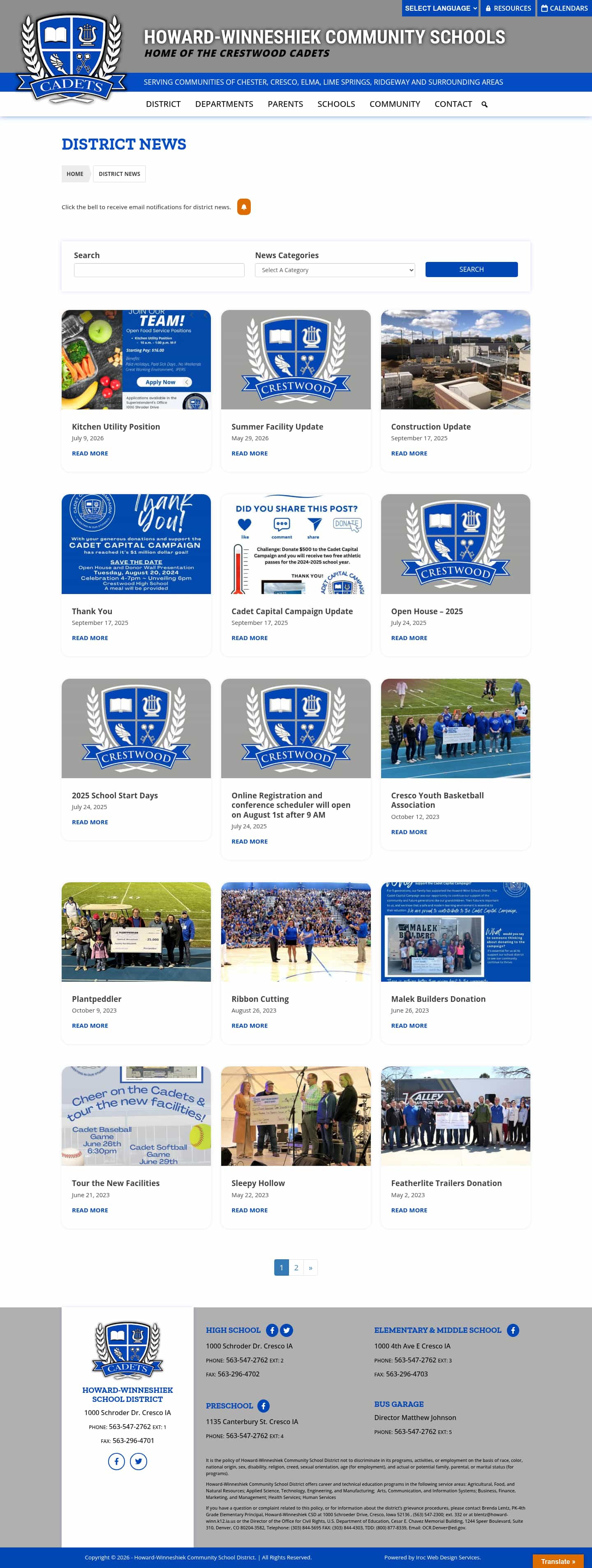 Latest website image capture