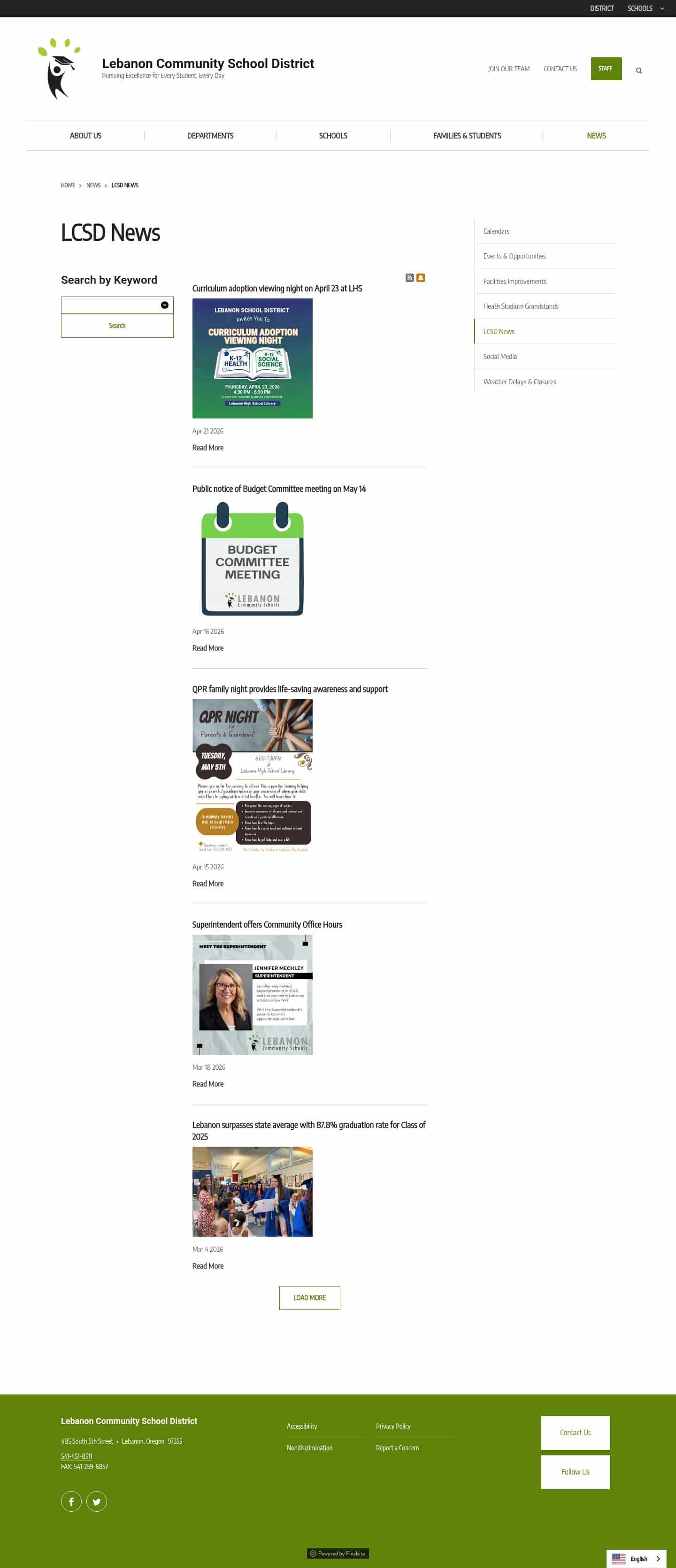 Latest website image capture