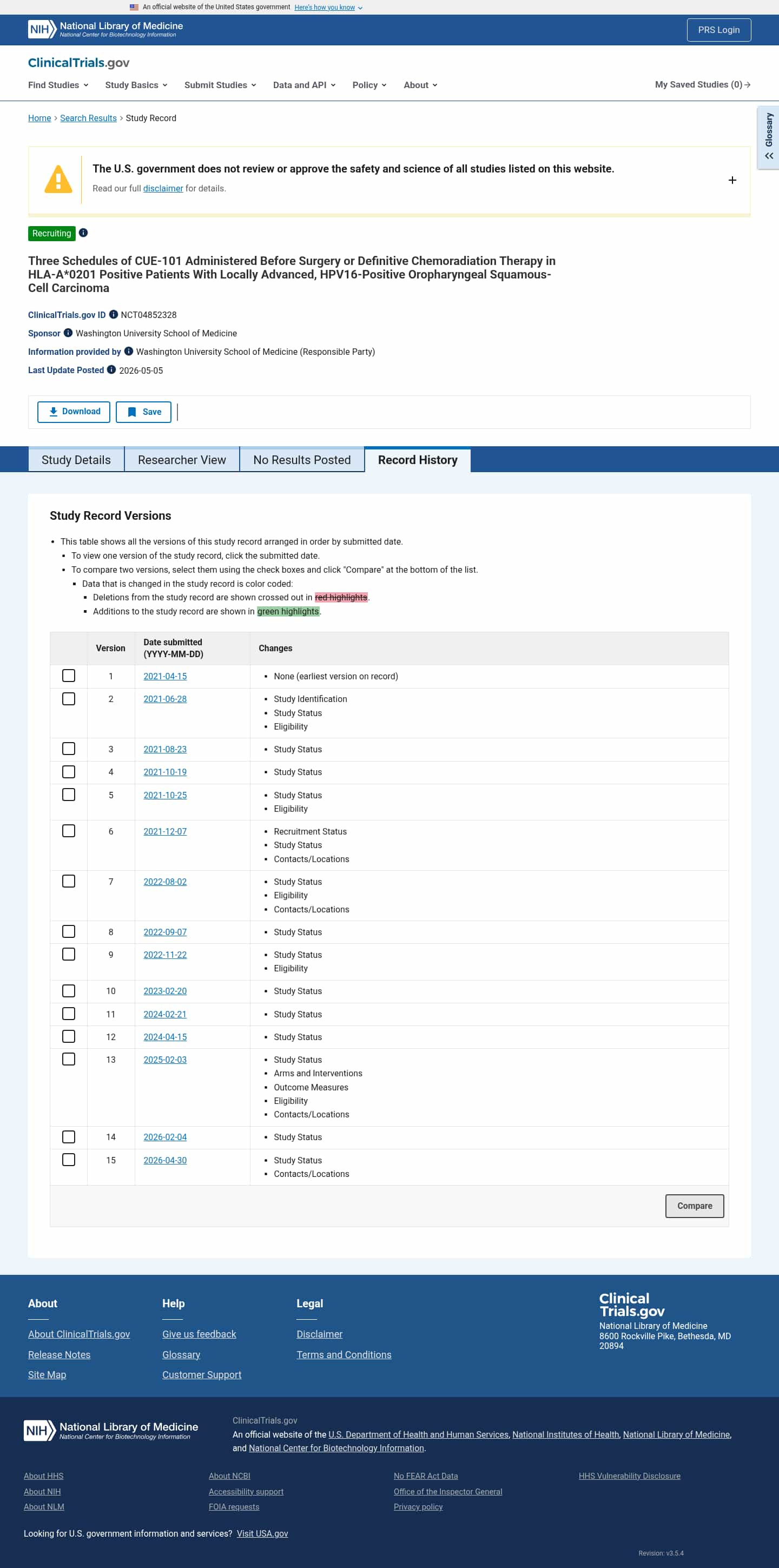 Latest website image capture